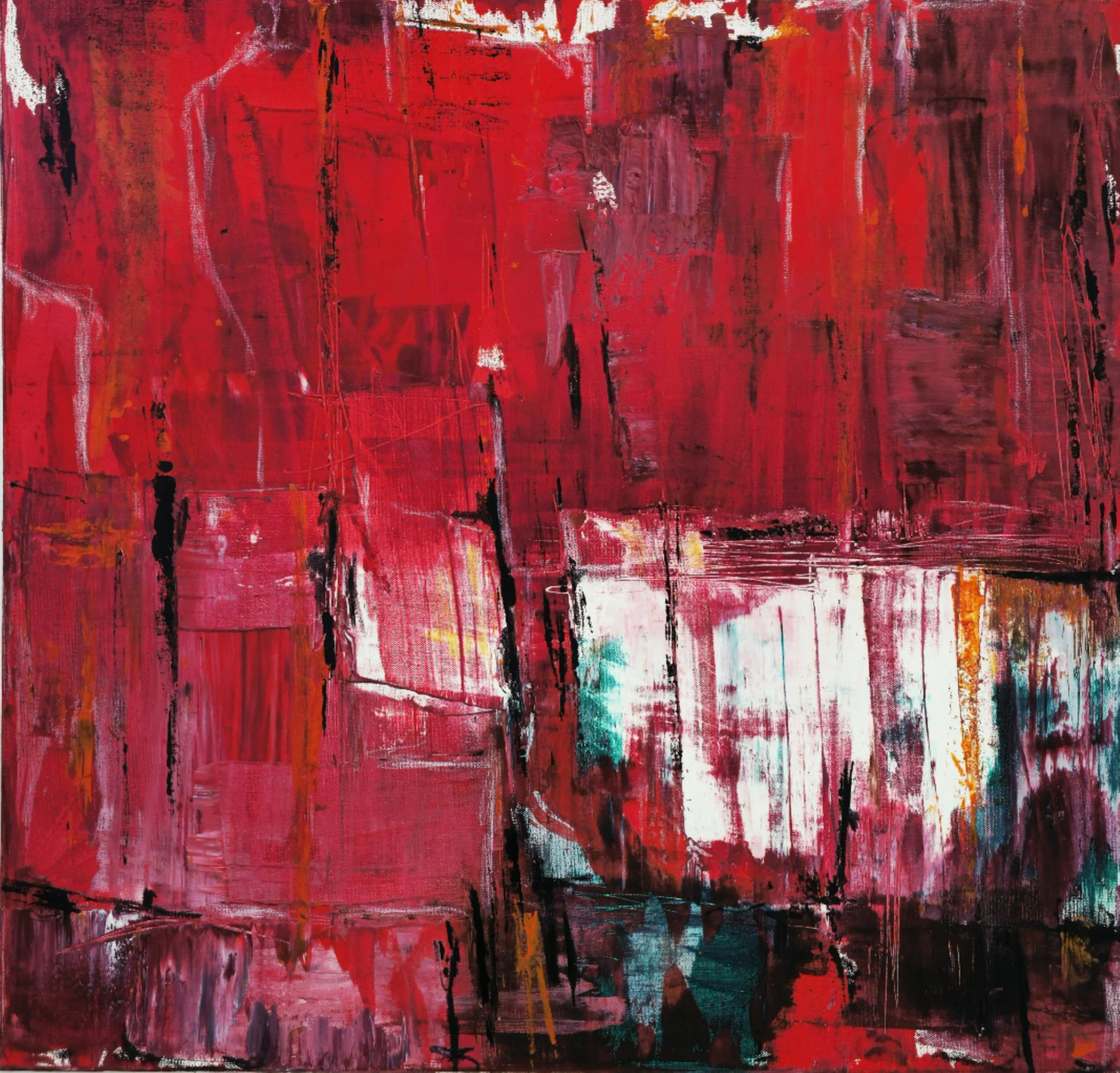 See Me Know #125 / 2026 

76x76 cm 
acrylic / paste / canvas