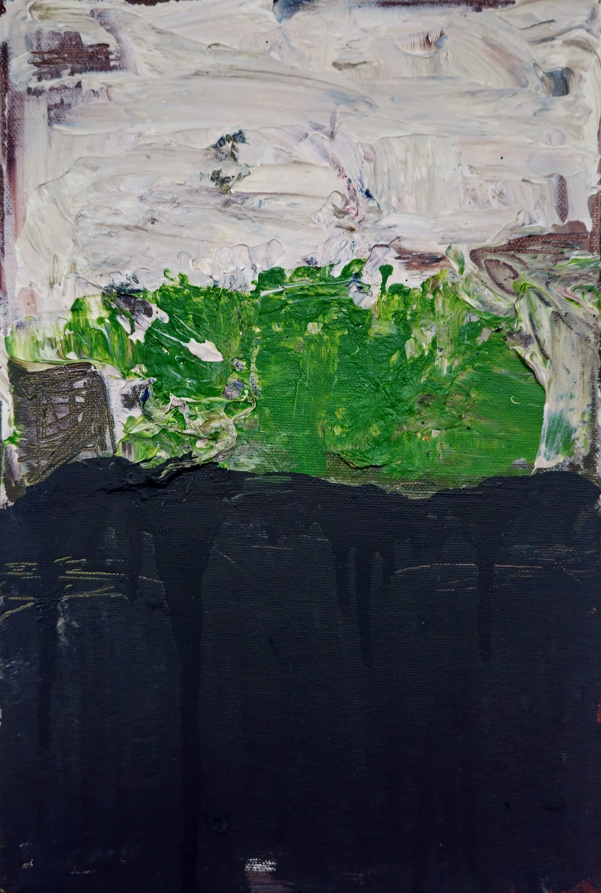 Unearthed #54 / 2026

20x30 cm
acrylic / paste / pigment / canvas