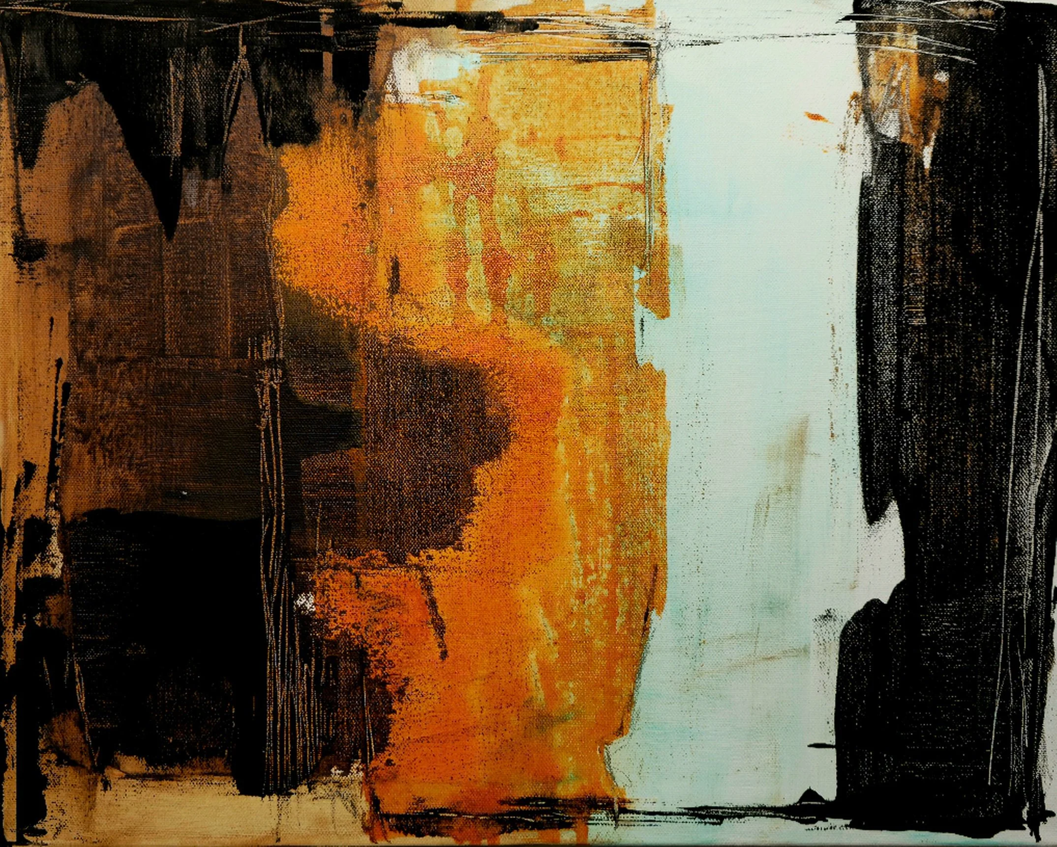 Love Bite #47 / 2026 

40x 50 cm 
acrylic / ink / lead / canvas