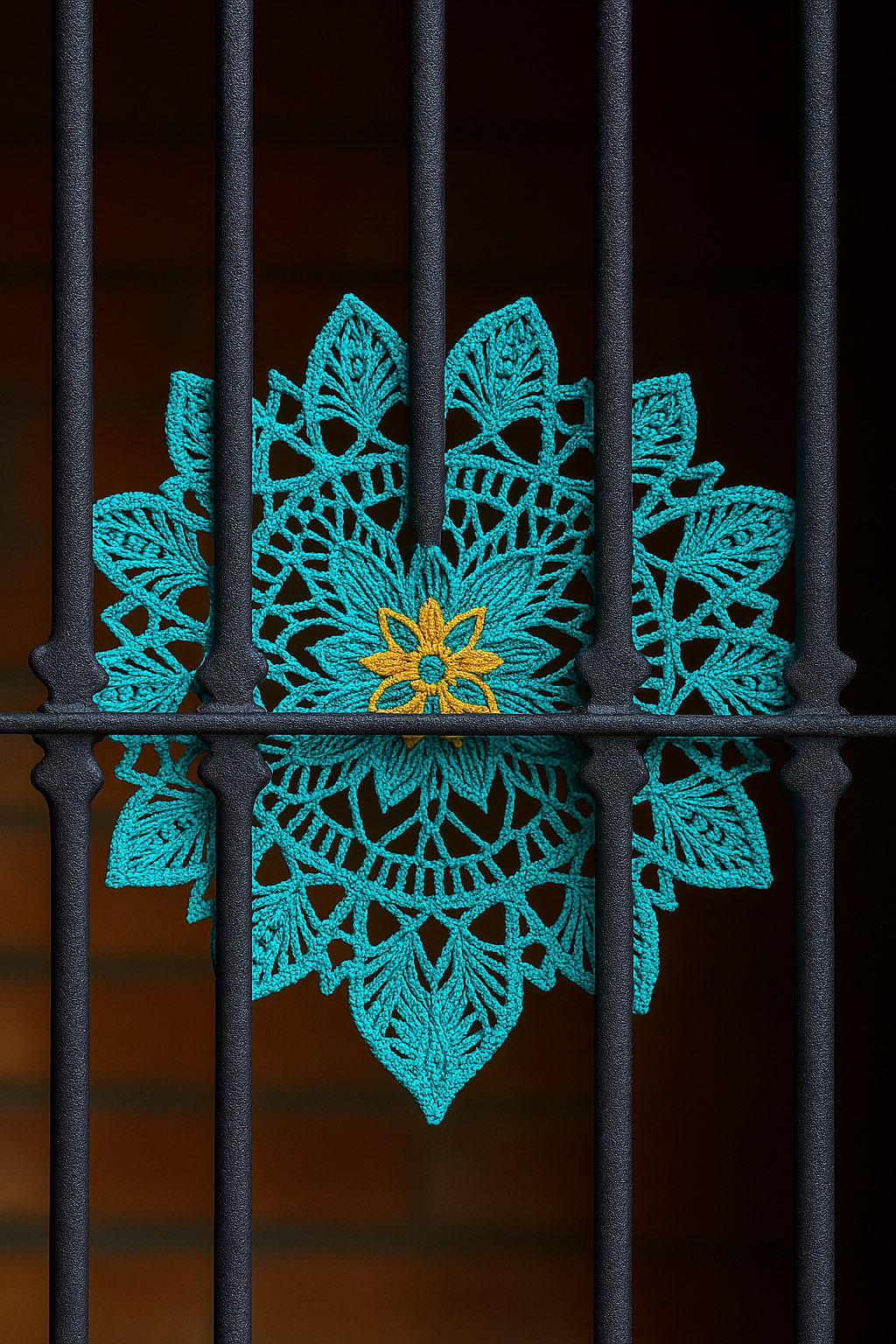 Balinese Doily Locks Down