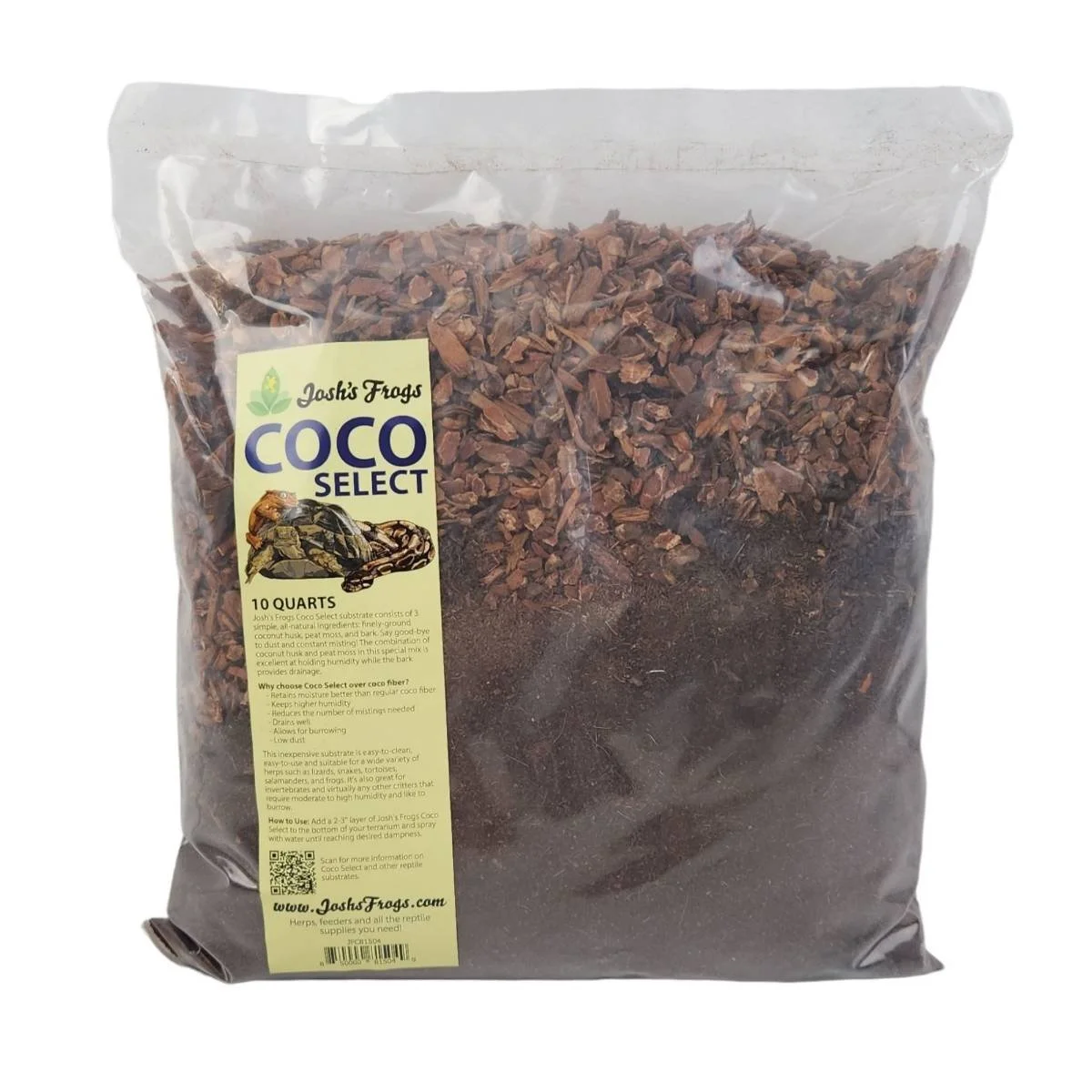 Josh's Frogs Coco Select (10 quarts)