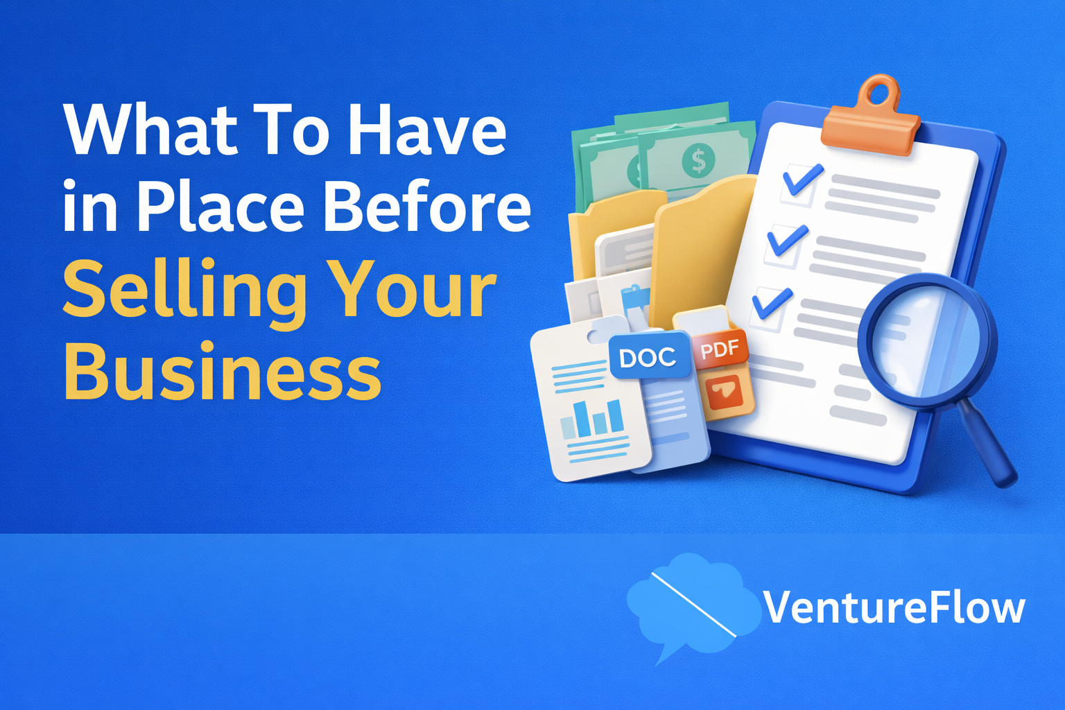 What Needs to Be in Place Before You Sell Your Company