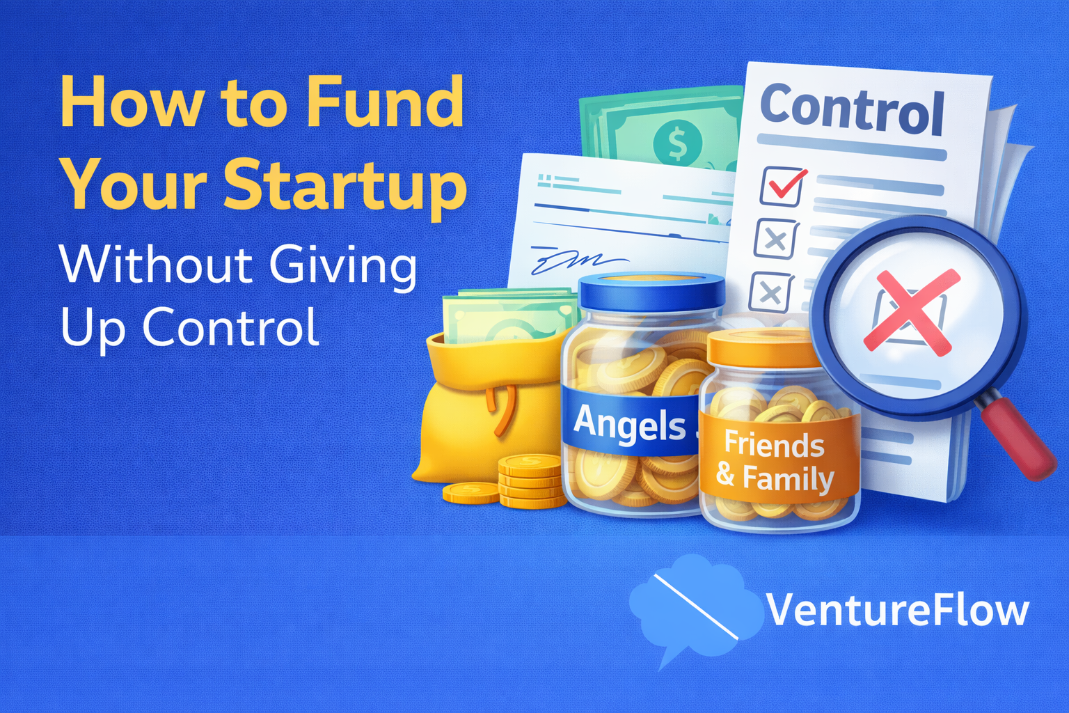 How to Fund Your Startup Without Giving Up Control