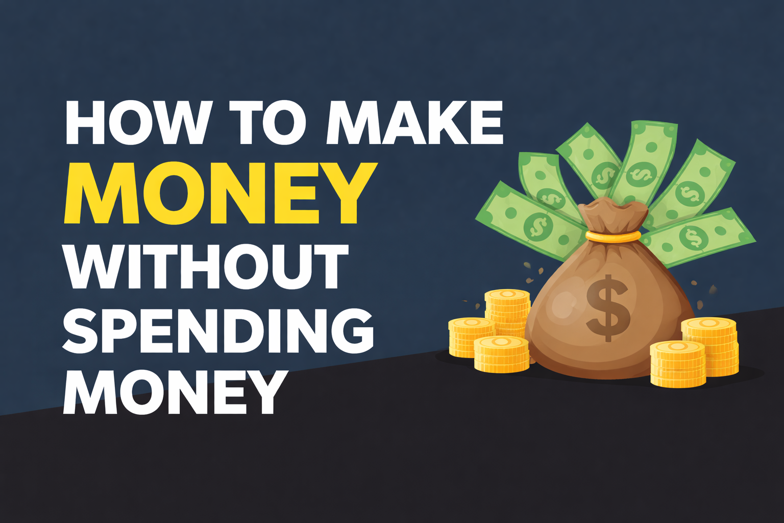 How to Make Money Without Spending Money in 2026