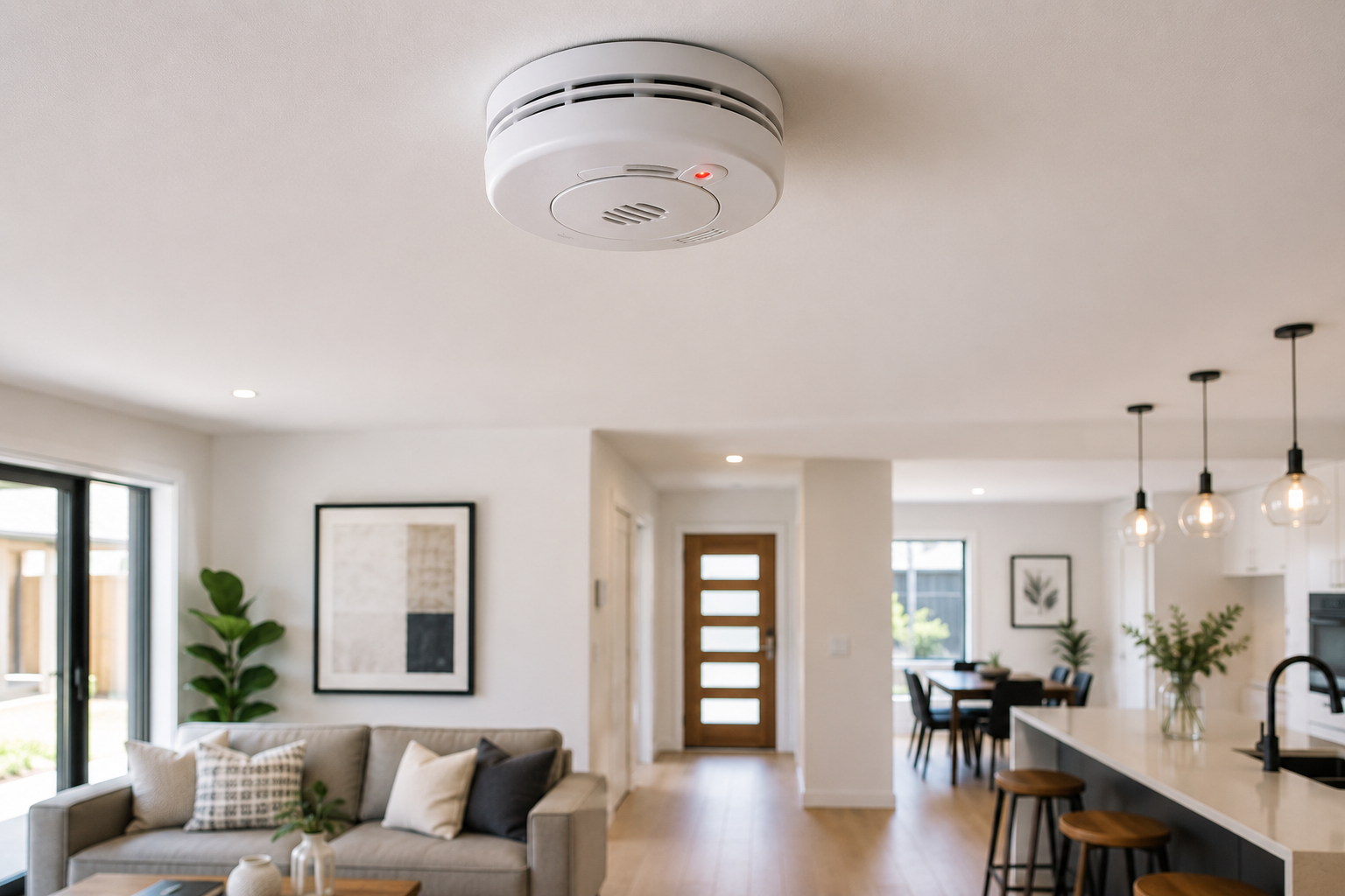 SMOKE ALARM IN FAMILY HOME
