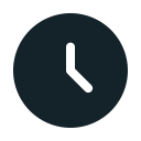 Close-up of a clock showing approximately 10:10.