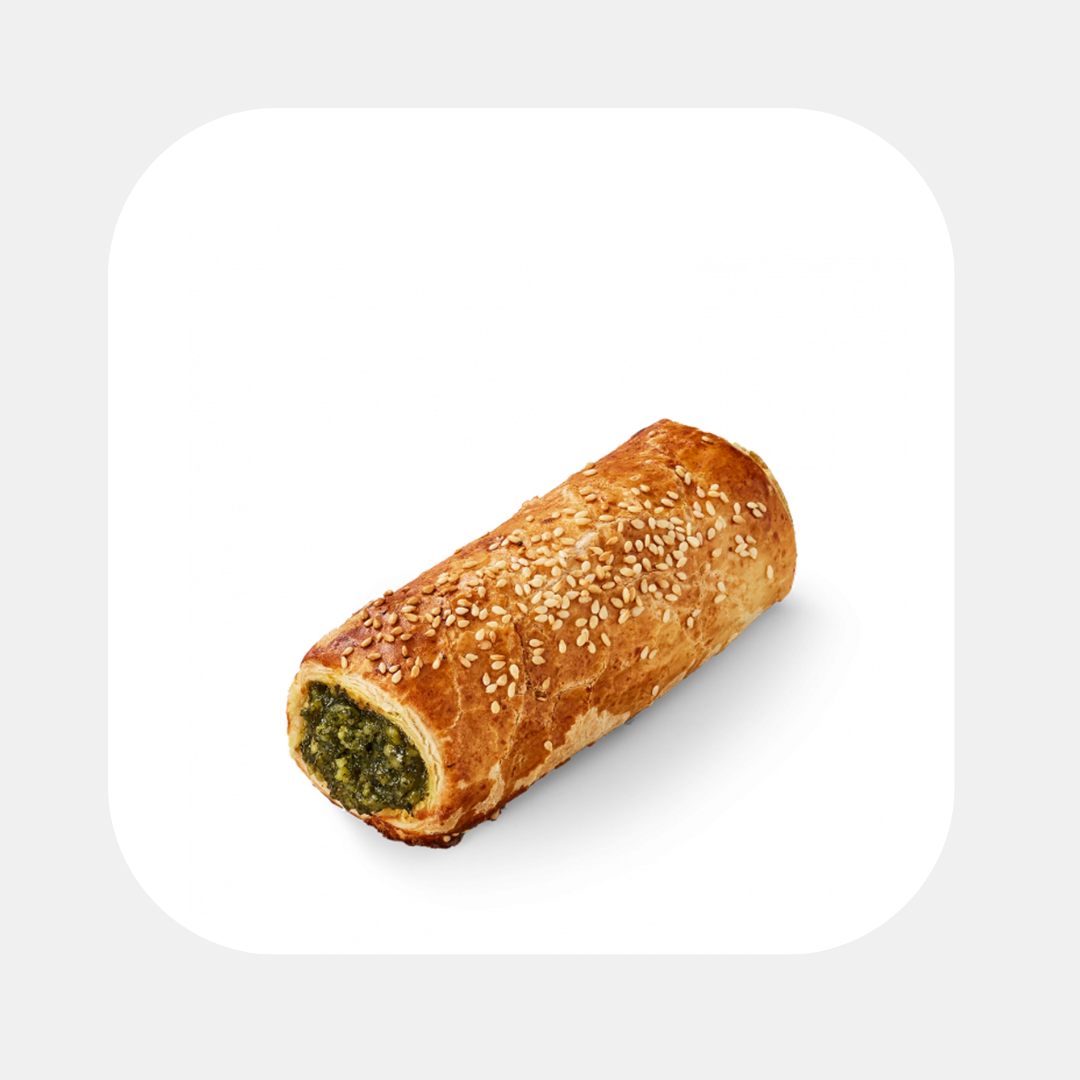 Cheese & Spinach Roll