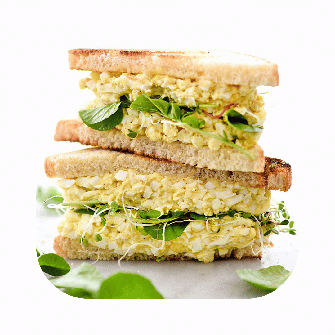 Curried Egg Sandwich