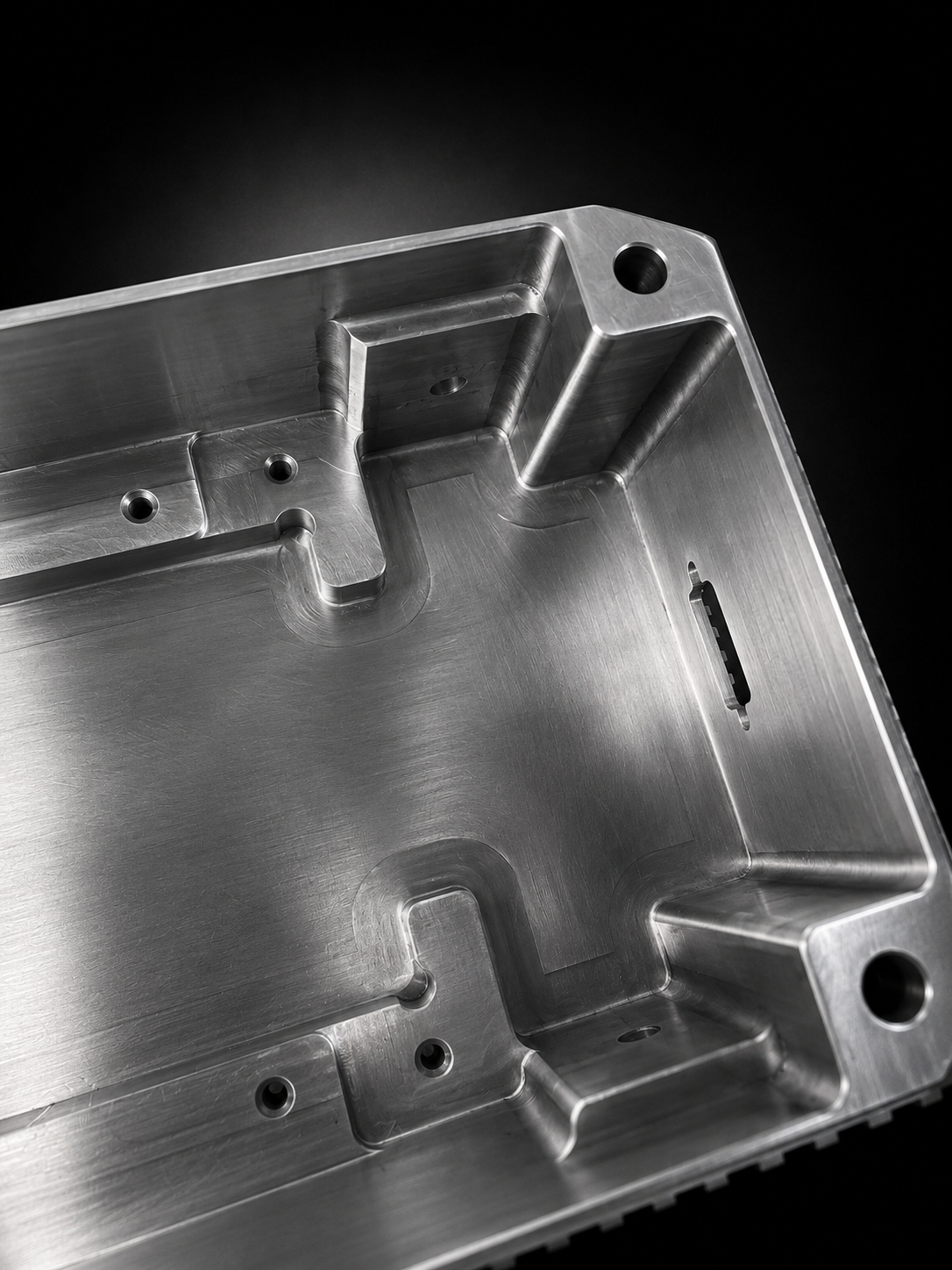 Precision CNC-Machined Aluminum Electronics Enclosure