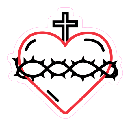 Crown of Thorns Heart Sticker-1.png