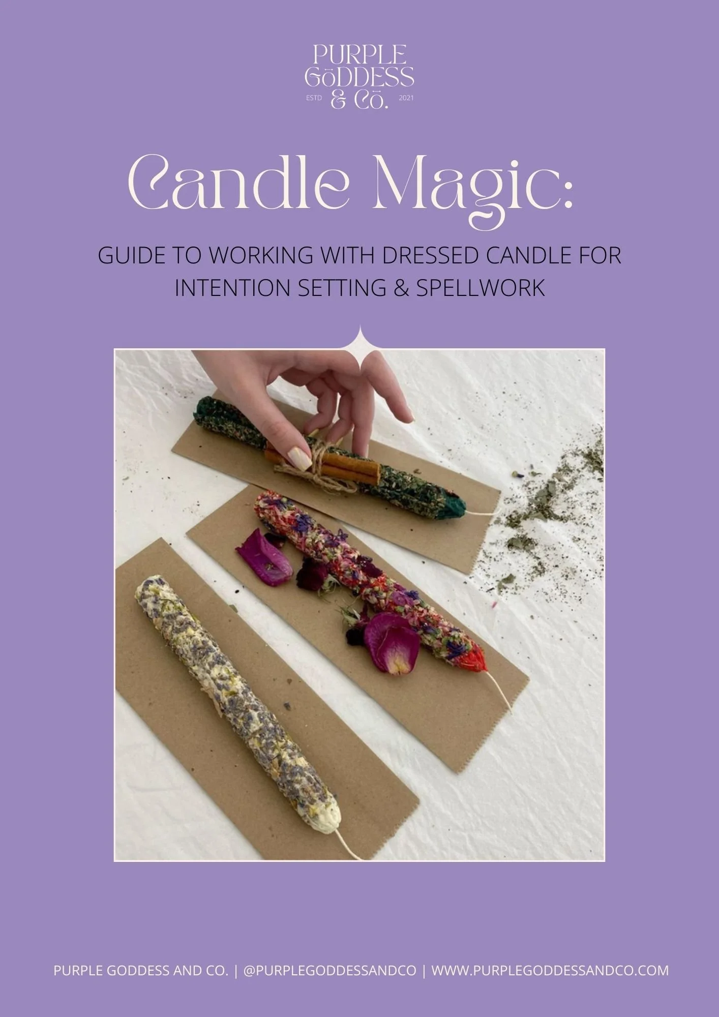 Candle Magic: Guide to Working with Dressed Candles for Intention Setting and Spellwork