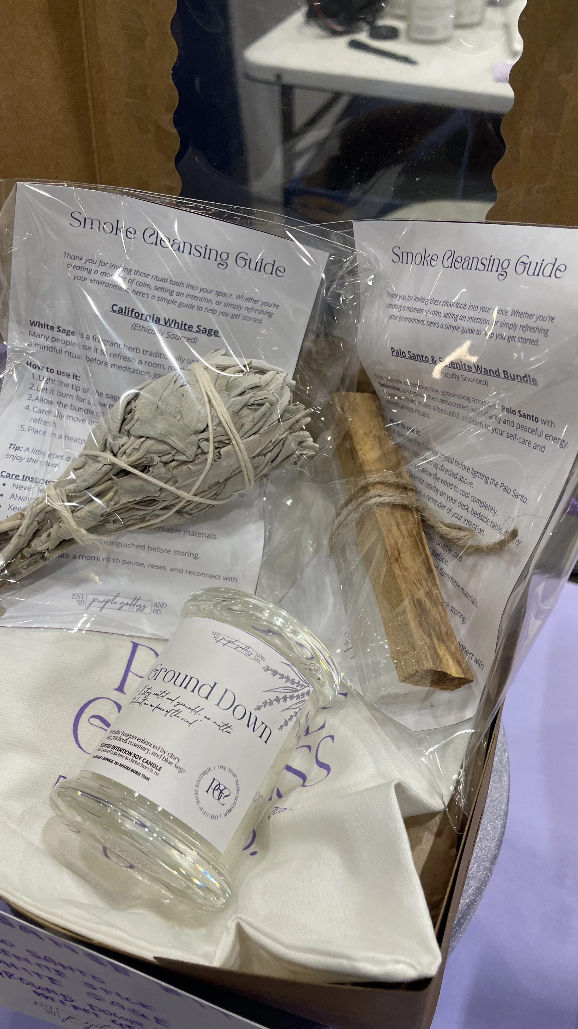 Cleanse & Ground Ritual Kit