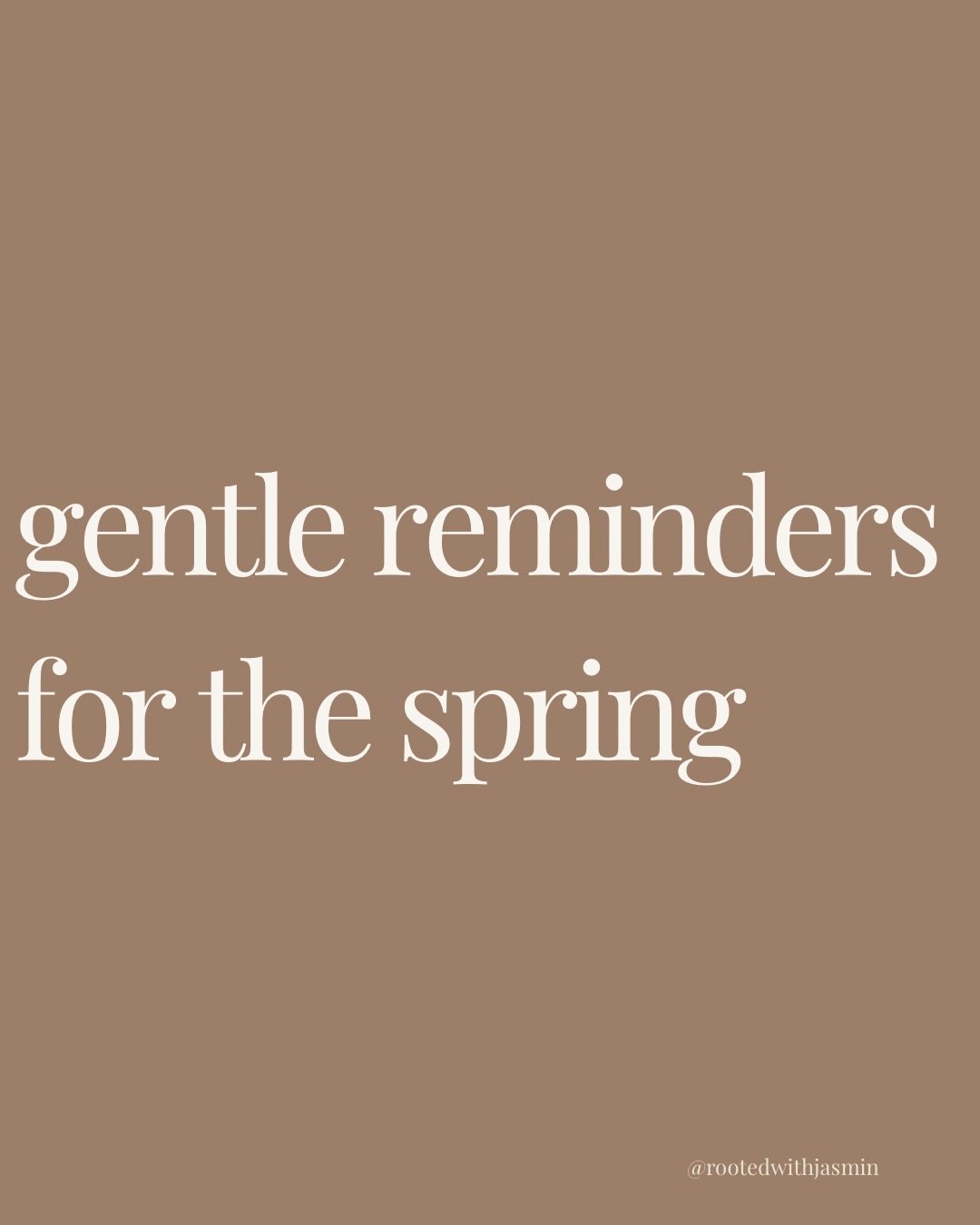 Gentle reminders for spring ✨

Your energy shifts with the season- allow yourself to bloom, release, soak in light, and rest. Growth isn&rsquo;t always visible, but it&rsquo;s happening quietly beneath the surface.

#GenZTherapist
#MentalHealthAwaren