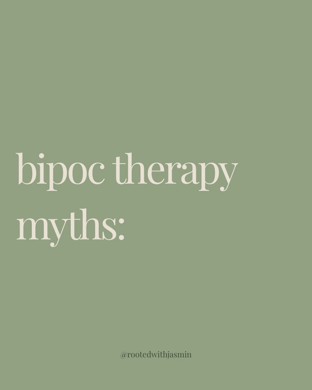 Let&rsquo;s bust some therapy myths 🪷

It&rsquo;s easy to feel like therapy &ldquo;isn&rsquo;t for people like me&rdquo; or that &ldquo;only certain people need support.&rdquo; The truth? Therapy can honor your culture, identity, and lived experienc