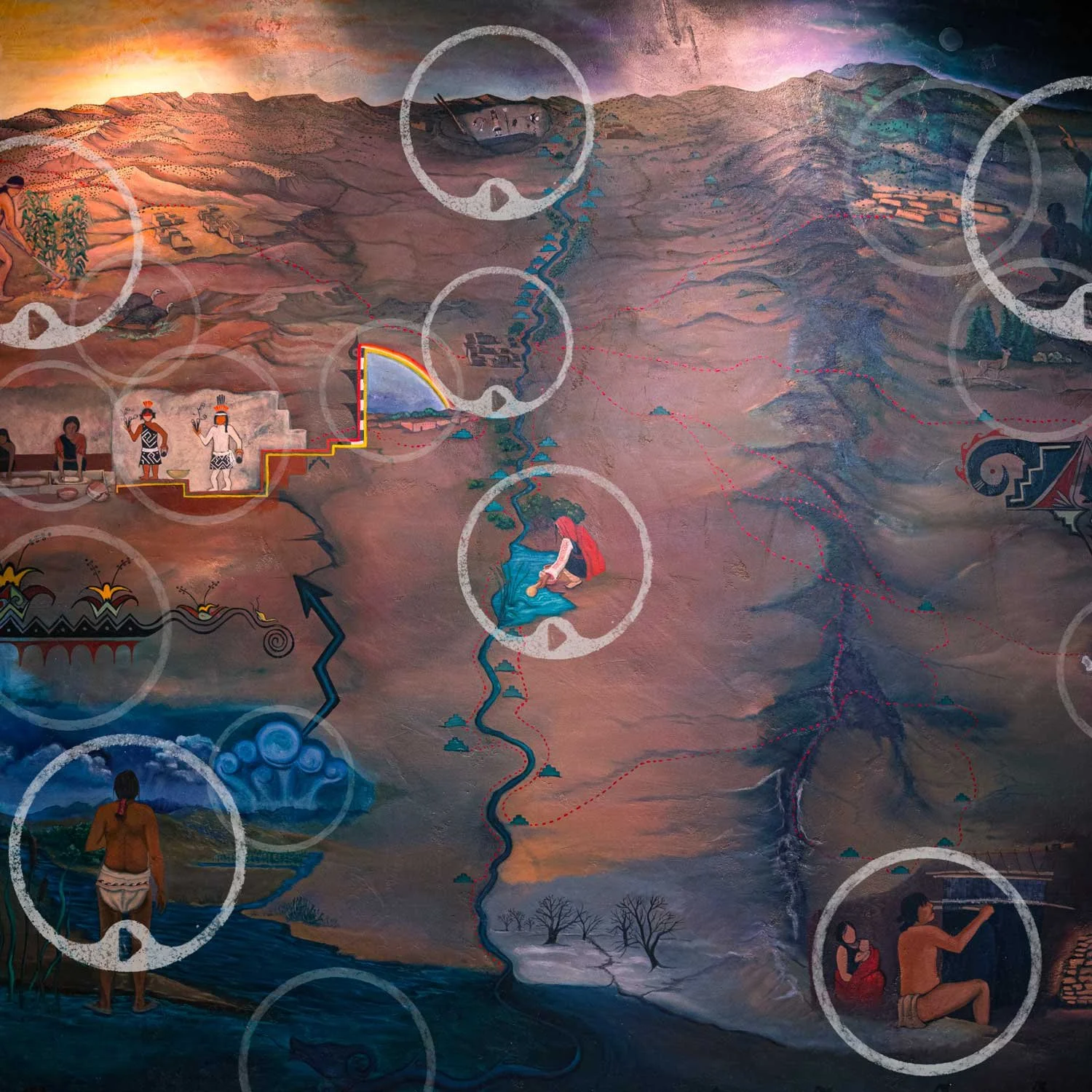 The Tiwa World, Tijeras, NM