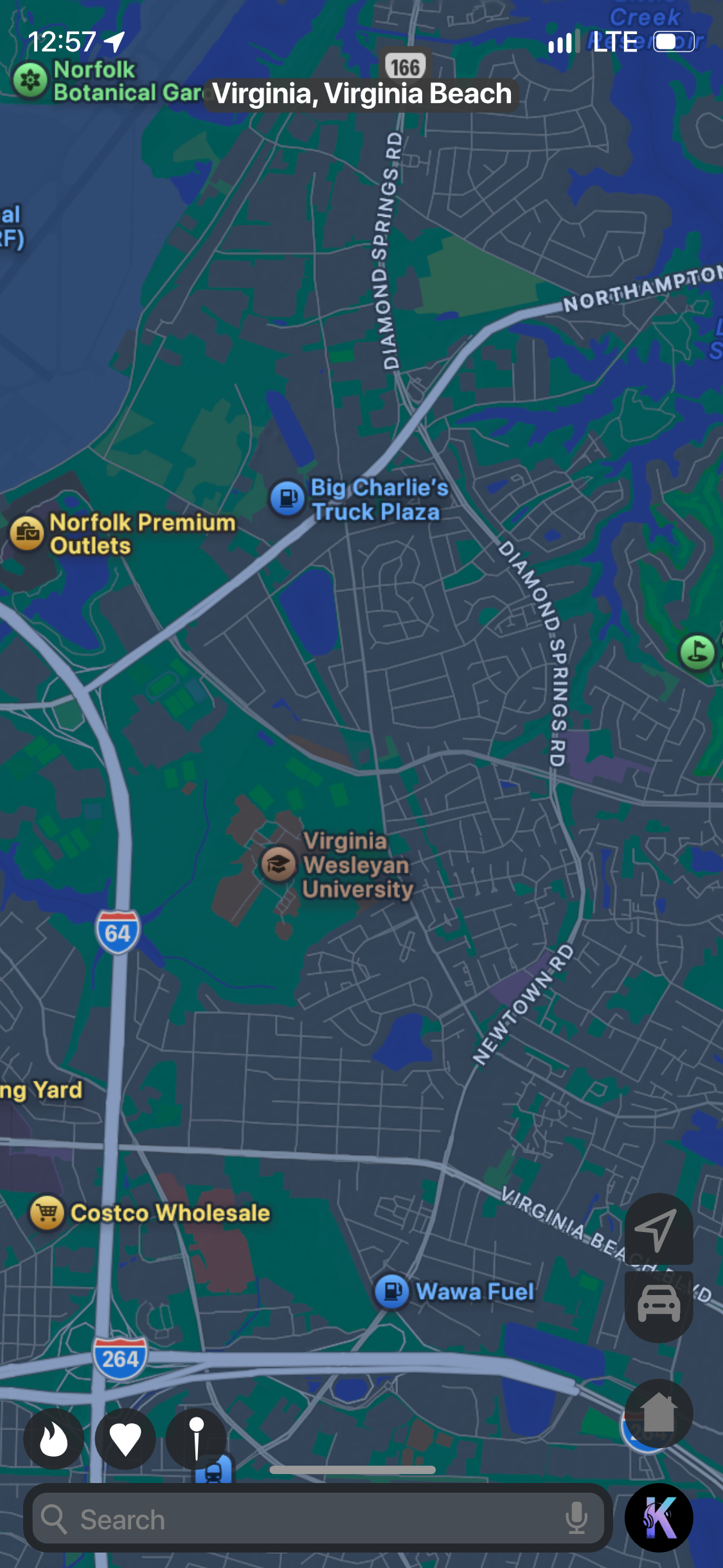 New GUI for Apple Maps