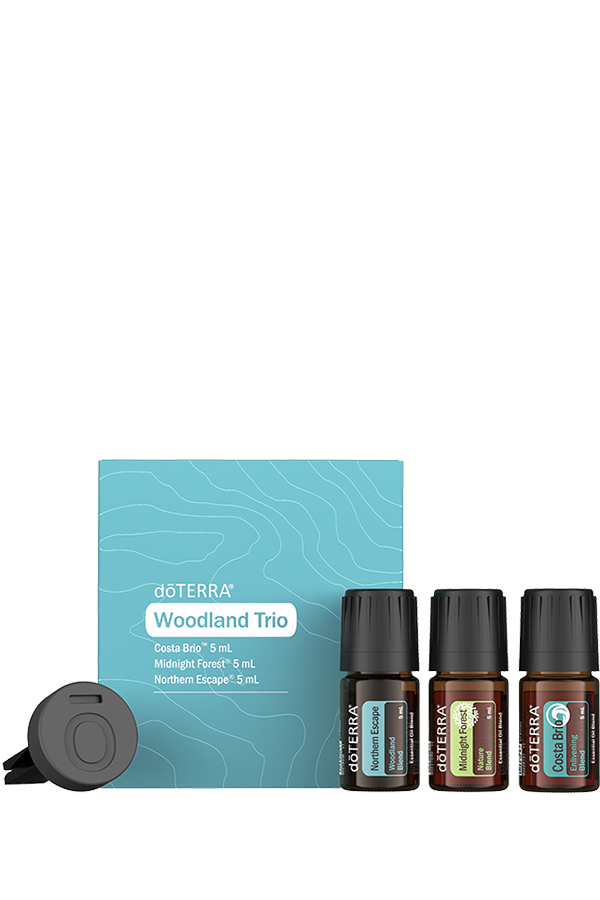 Woodland Trio & Car Clip Diffuser