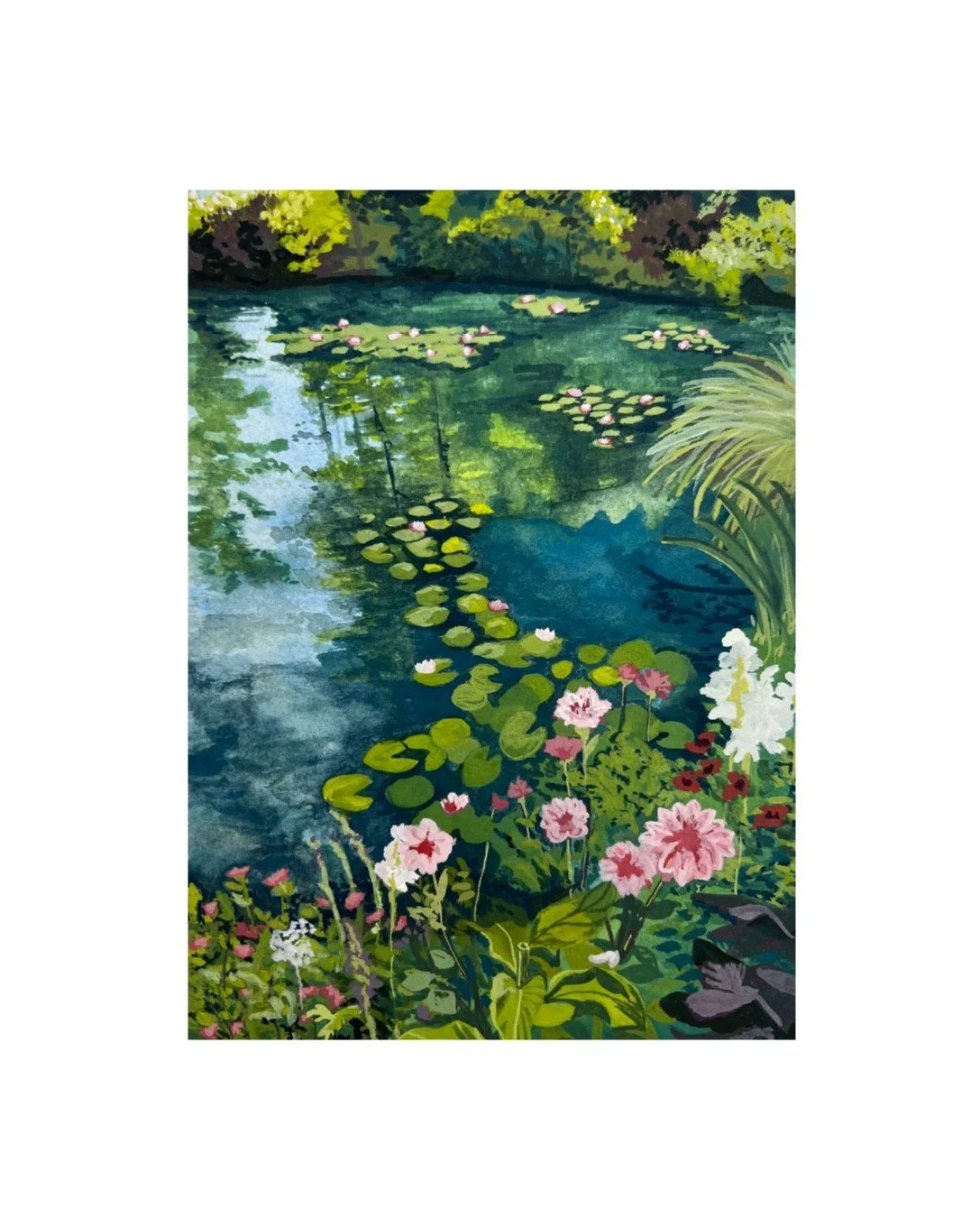 Monet's lily pads