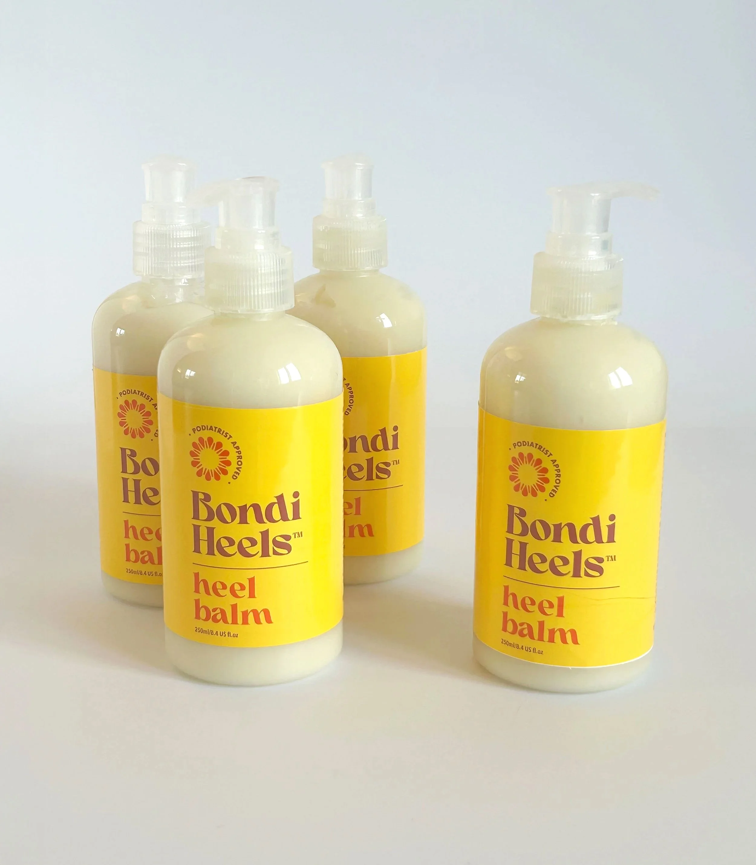 Bondi Heels™ - 4x Pack Pump Bottle