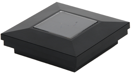 LMT Mercer Group | Solar Lighting - Ornamental Downward Solar Light Post Cap