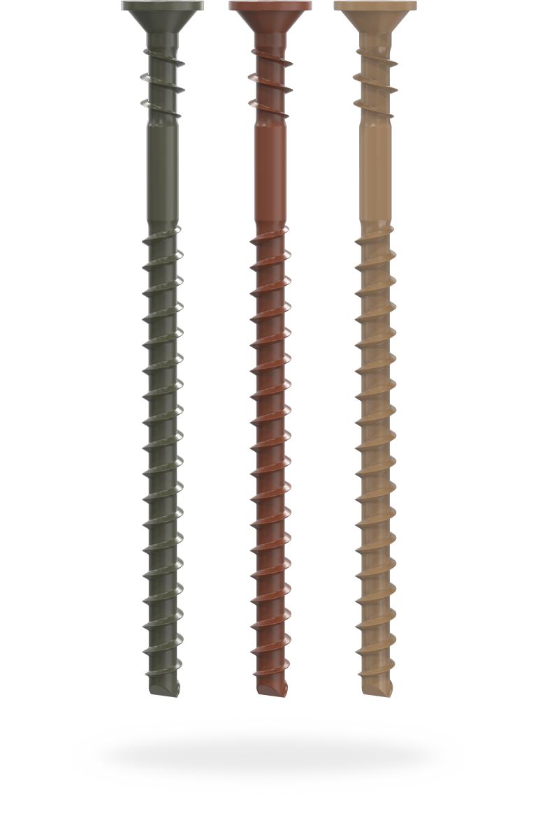 Camo | Collated Deck Screws - Collated Face Deck Screws for Pressure Treated