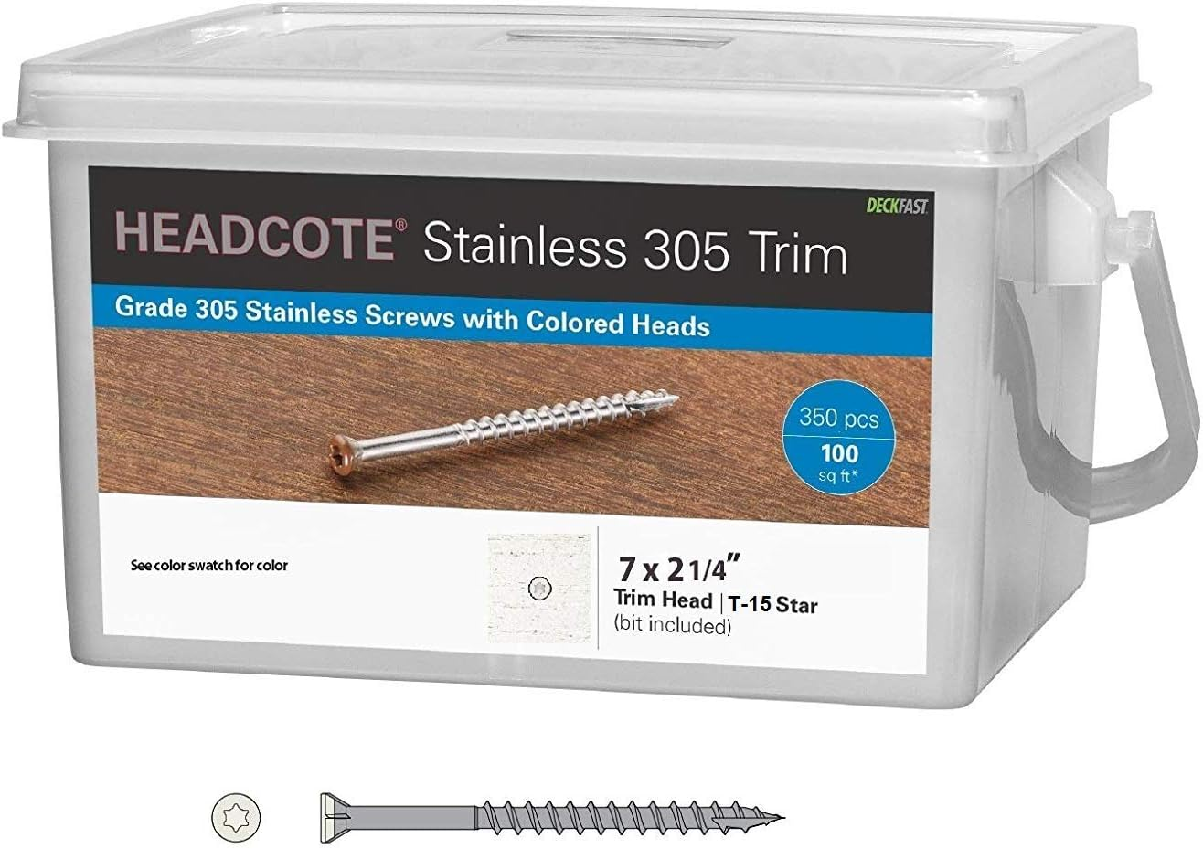 Starborn | Hardwood - HEADCOTE Color Matched Screws