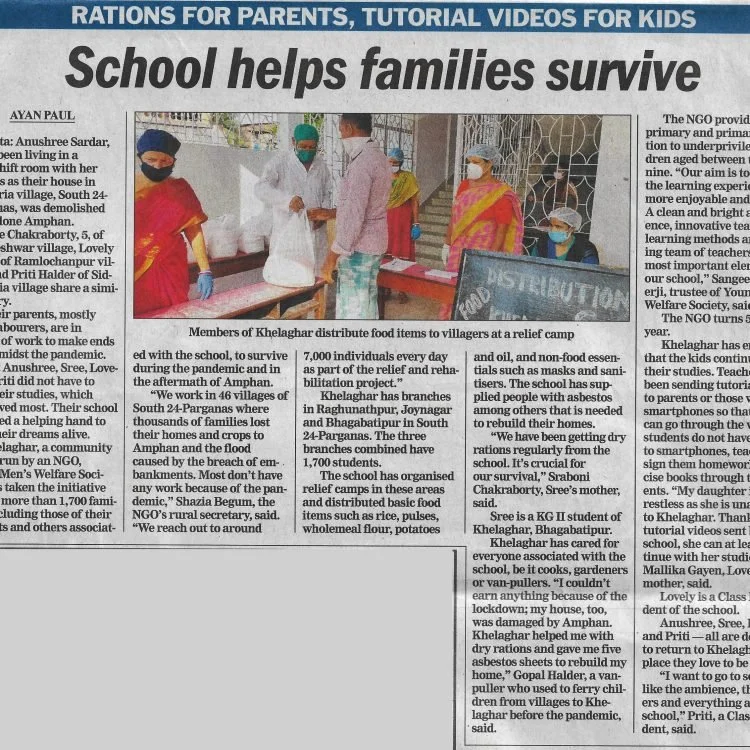 COVID 19 Relief Camp 2020