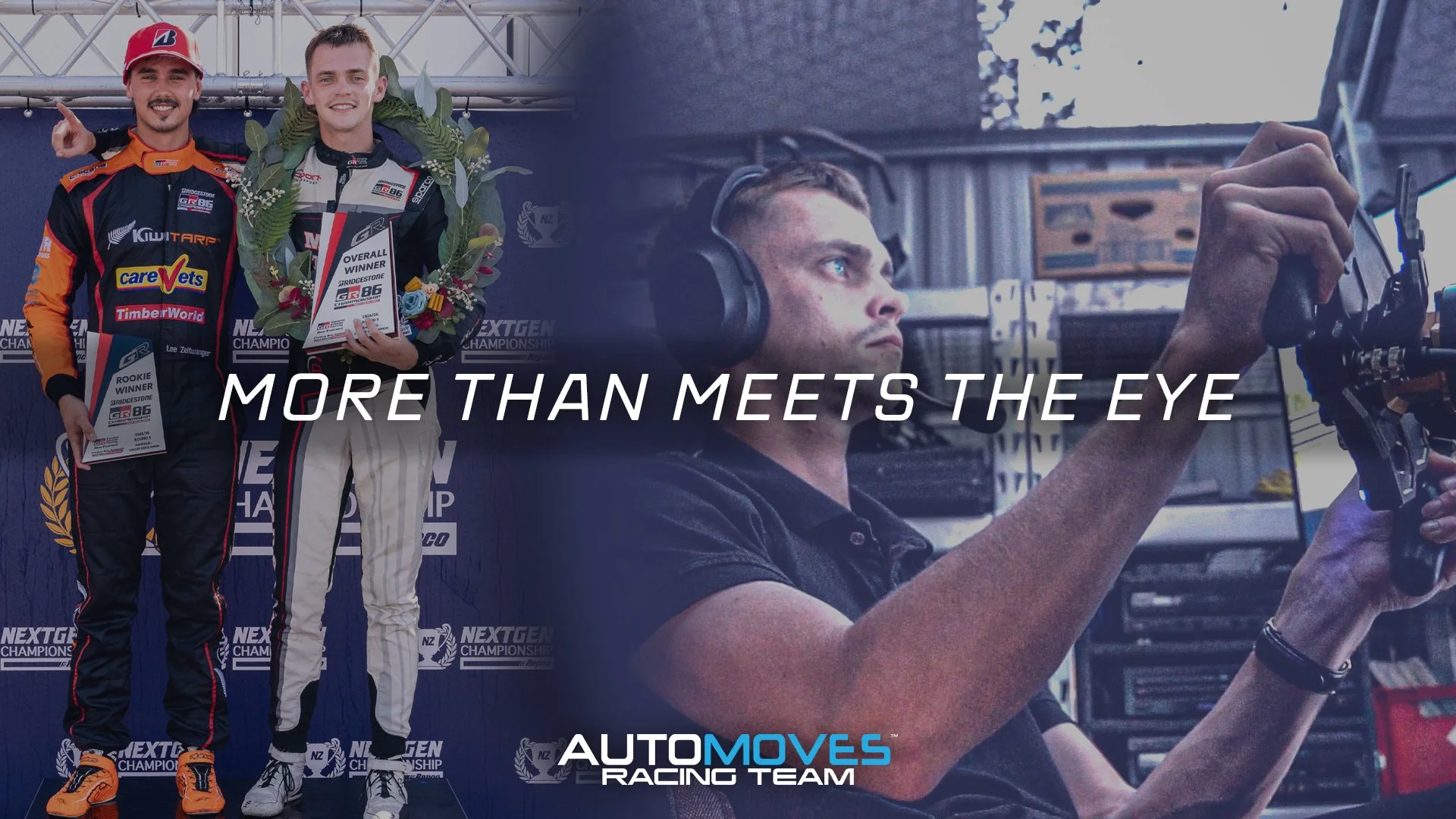 MORE THAN MEETS THE EYE - An Automoves Racing Team Documentary
Hugo Allan defies the odds of having to juggle his real world and top level sim racing commitments on the same weekend. 

https://www.youtube.com/watch?v=wbyNMYFDxMw&amp;t=15s

#simracing