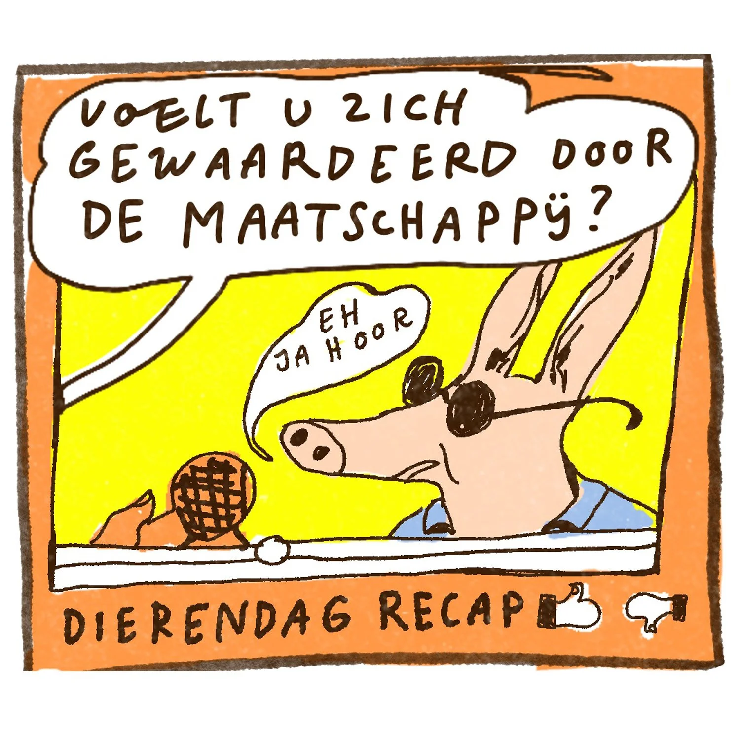 VPROgids - Dierendag strip