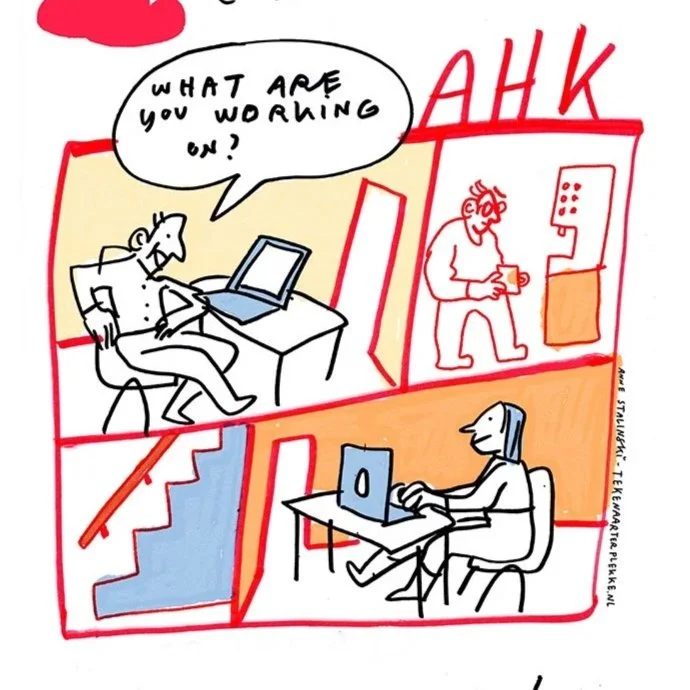 AHK - getekend verslag en posters