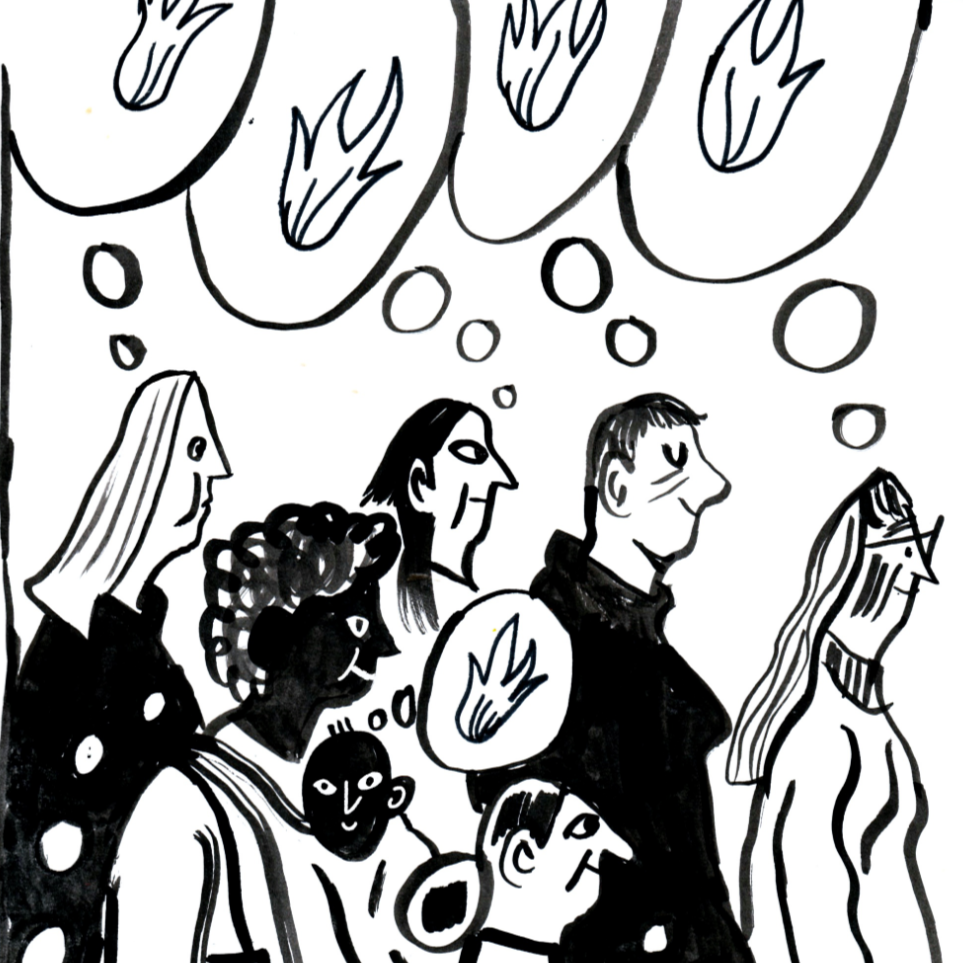 Vrouw van Steen - Boekillustraties