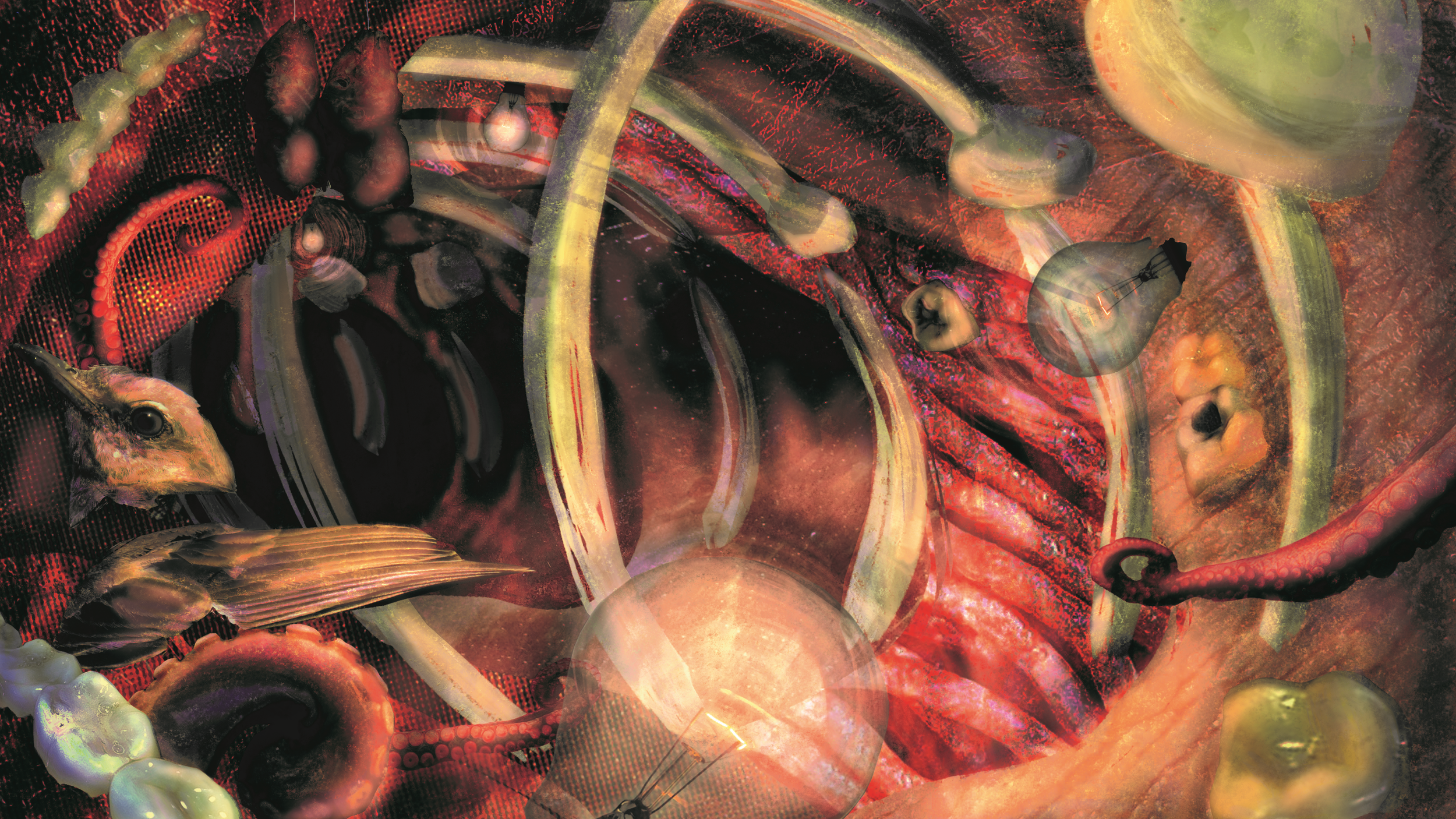 The Esophagus
digital collage