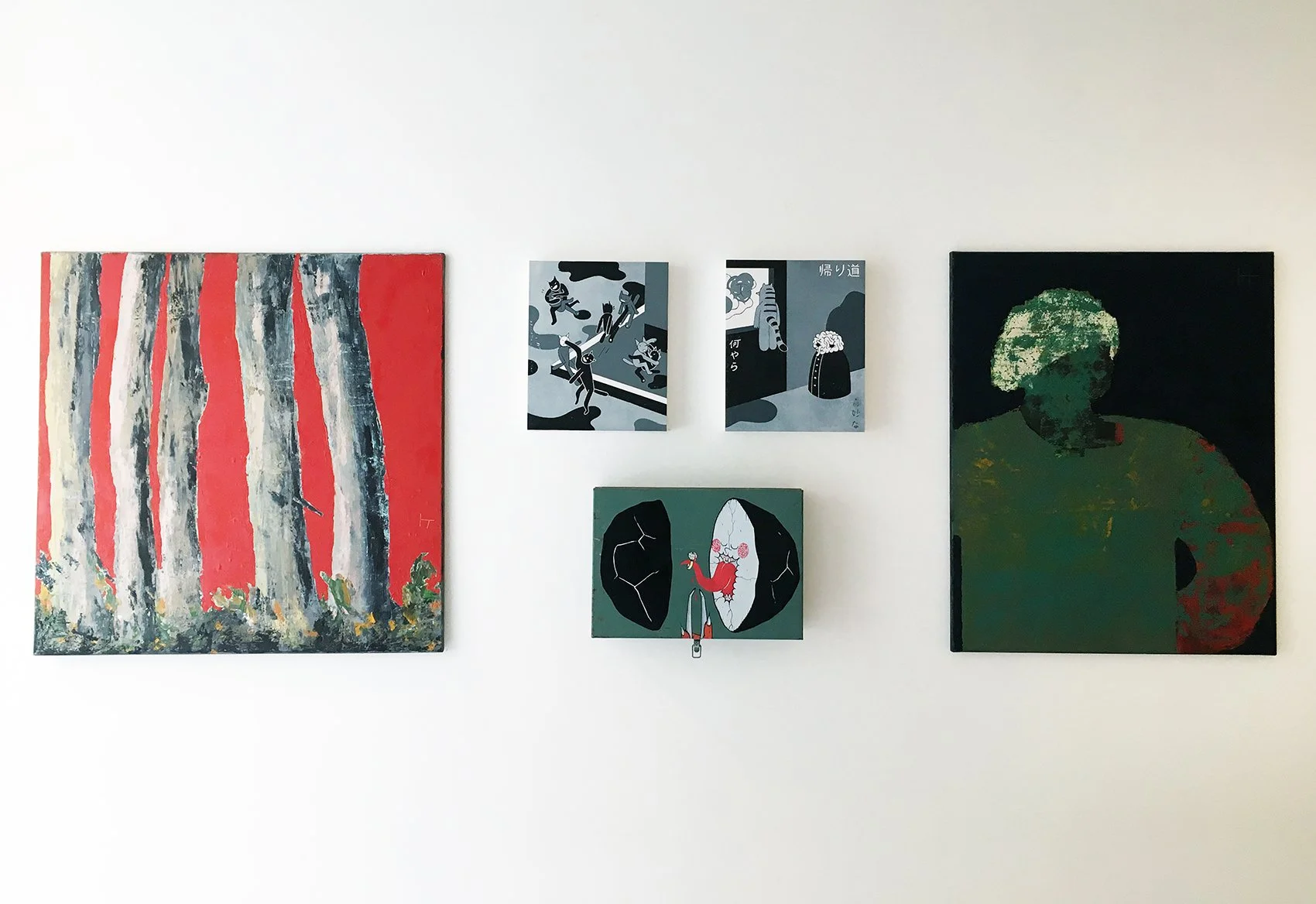 Gruppeudstilling
Karin Ohlsen, Roman Klonek, Erik Savage