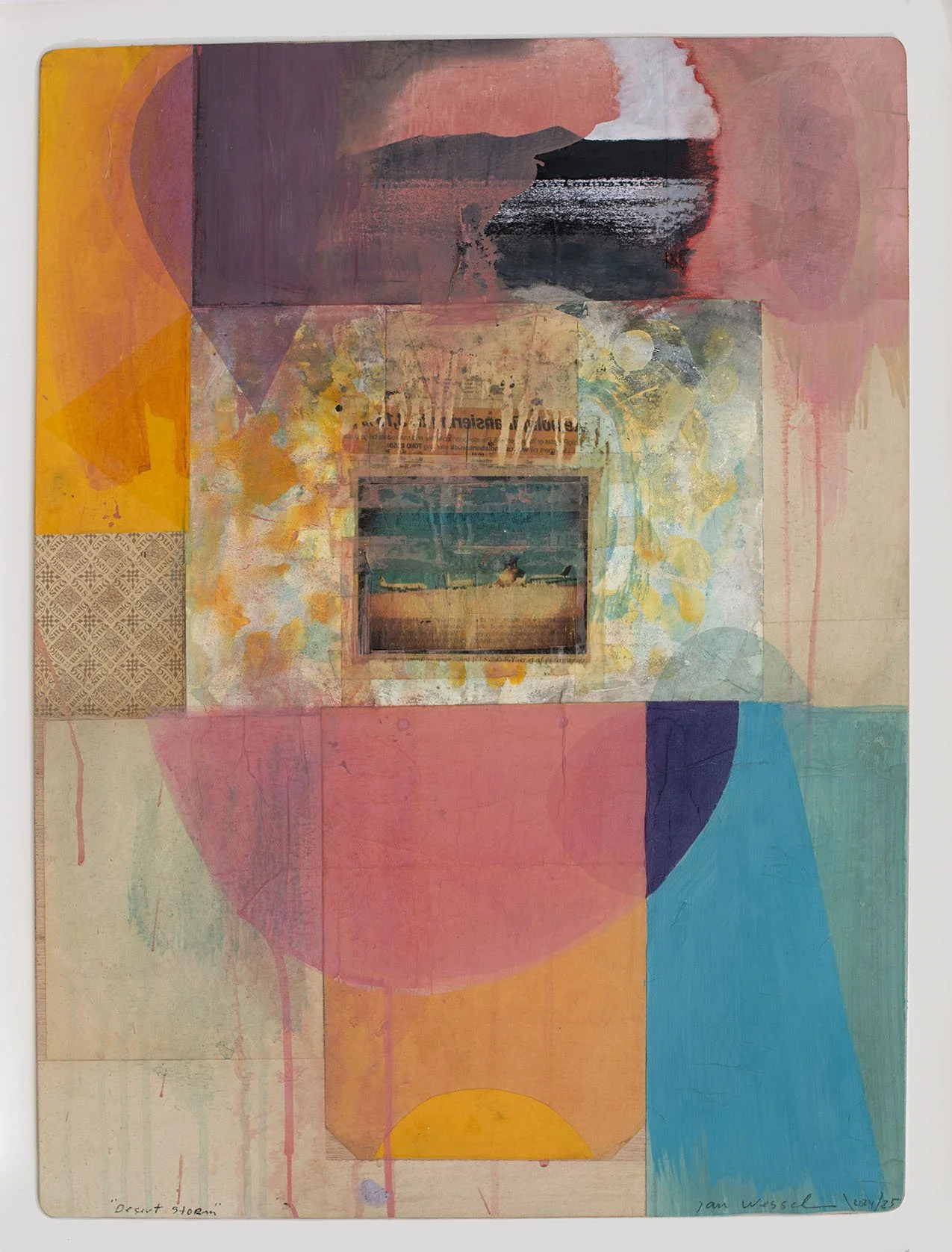 Desert storm
Olie og tempera på træ, 70 x 54 cm