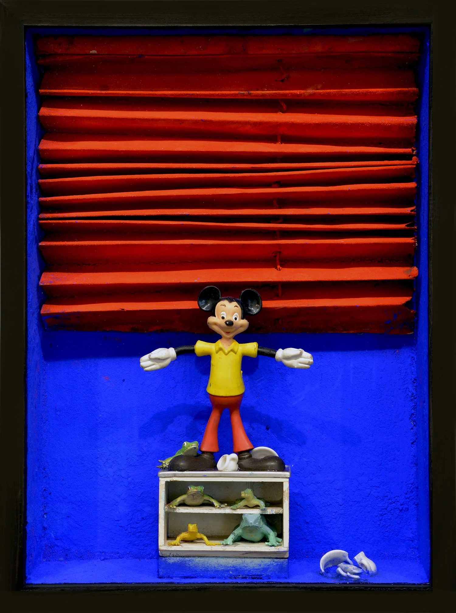 Mickey loves kitchens
Assemblage, 49 x 30 cm