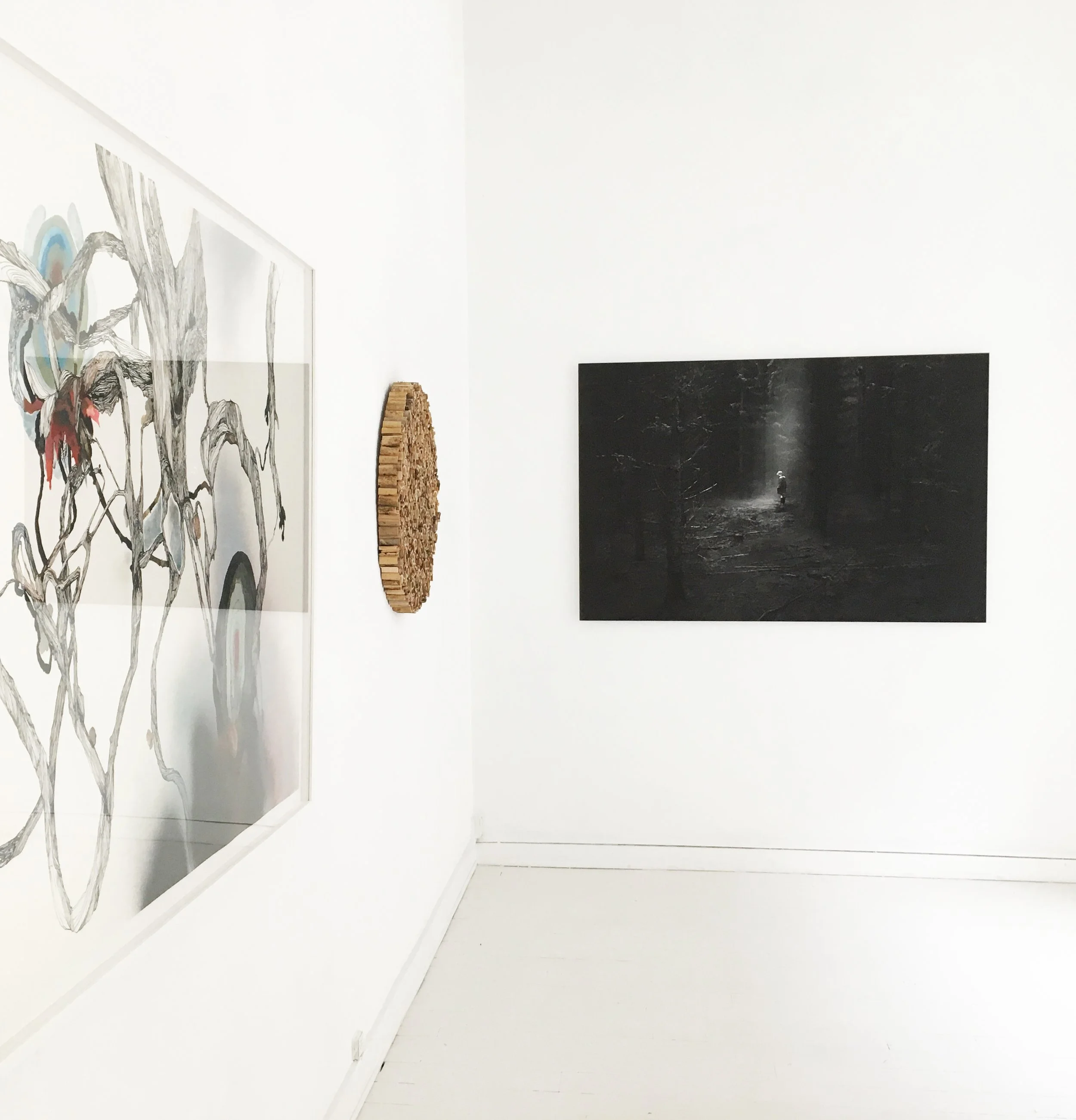 Gruppeudstilling
Birgit Bjerre, Jens Chr. Jensen, Kristoffer Axén