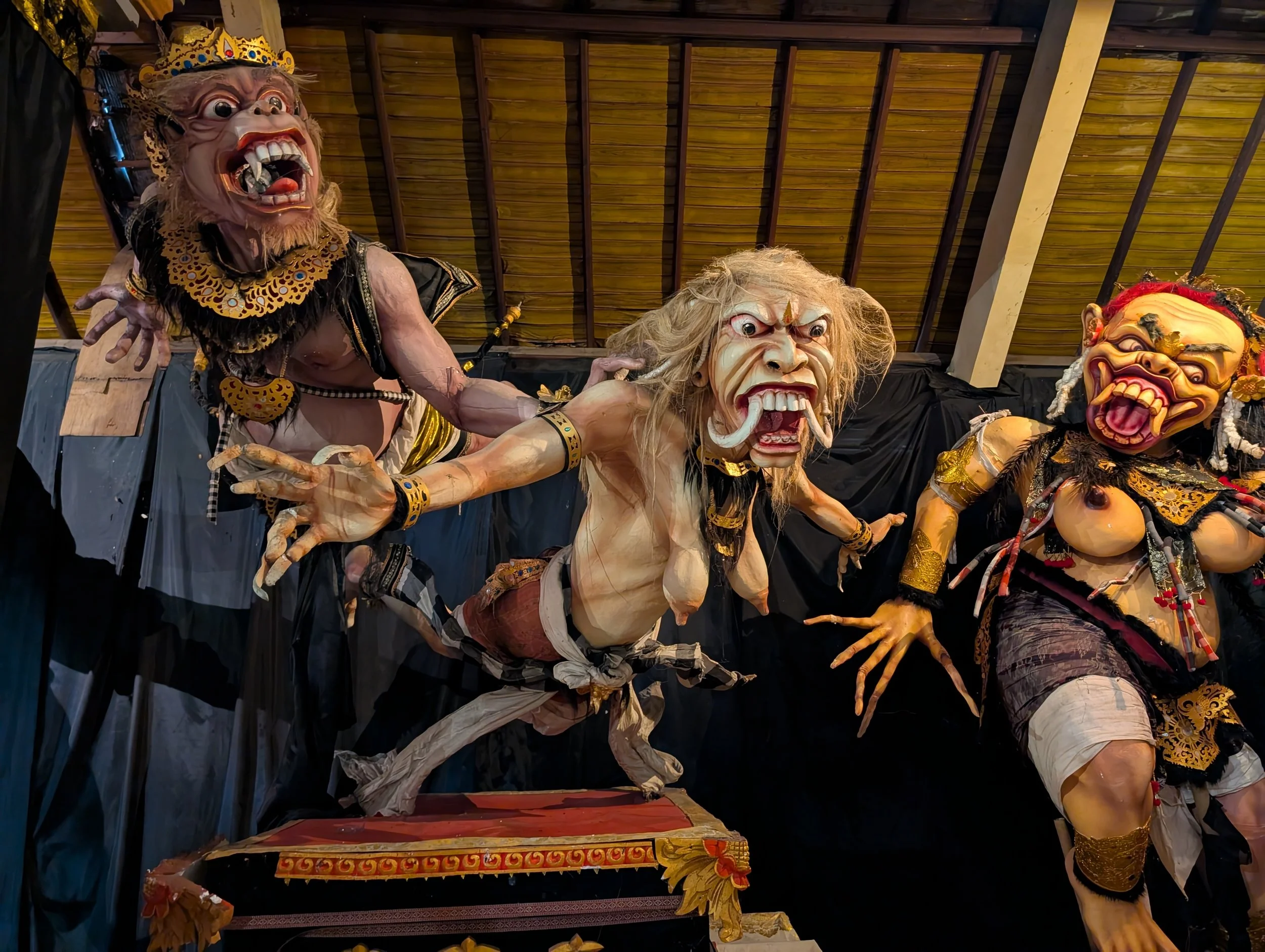 Balinese ogah-ogah (ogre) in the museum
