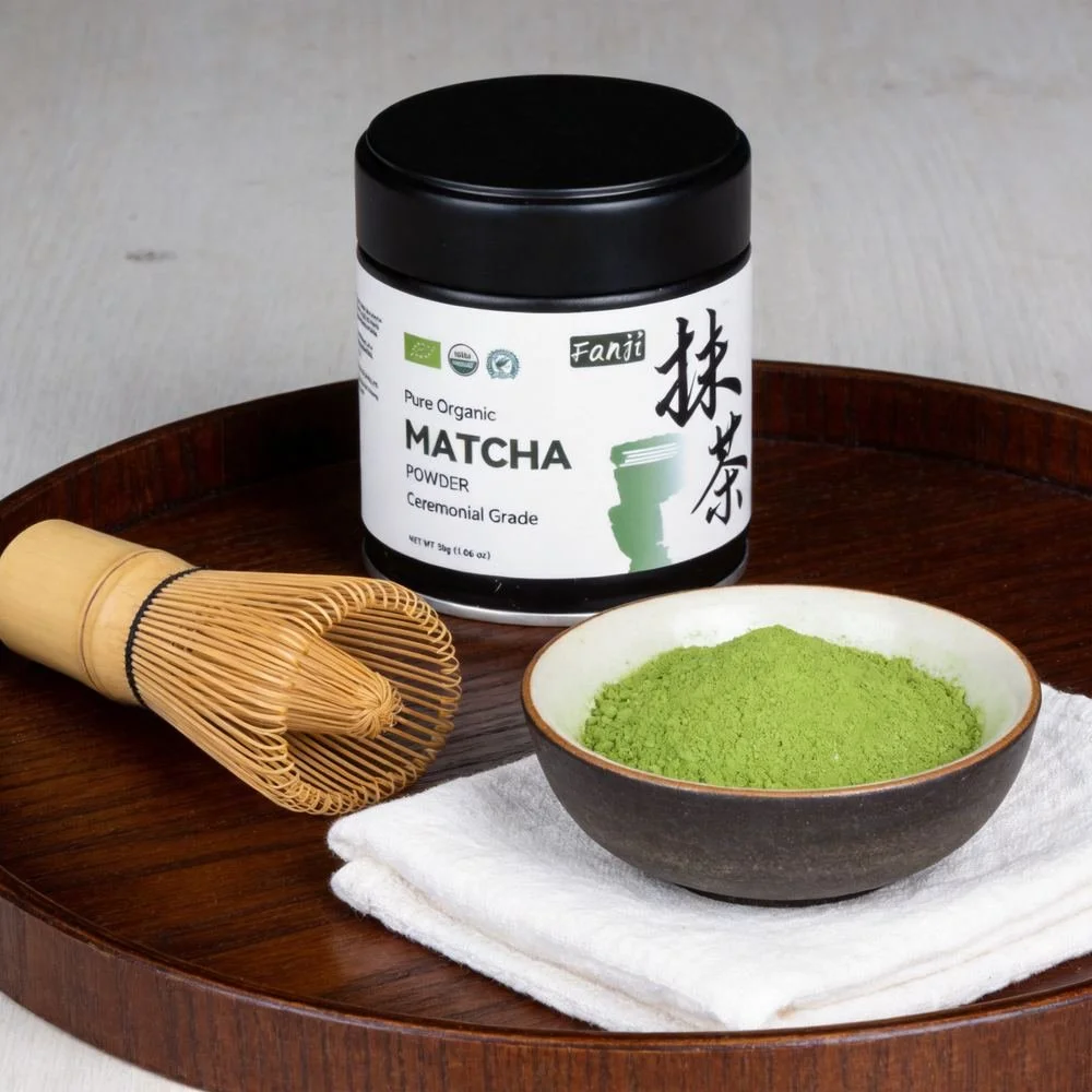 Fanji 有机抹茶罐 / Fanji organic matcha tin