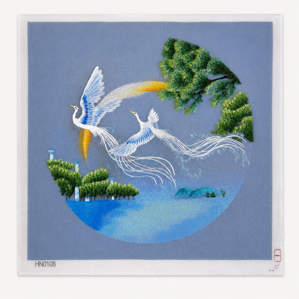 YNX-EMB-008_blue-crane-and-pine-embroidery-wall-art-hn0108.png