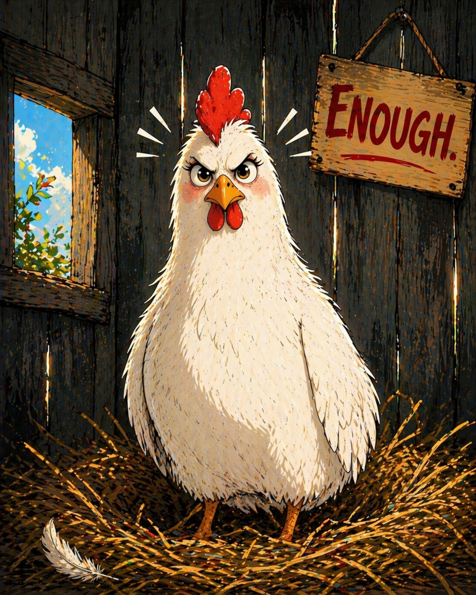 The Hen Who Left The Coop