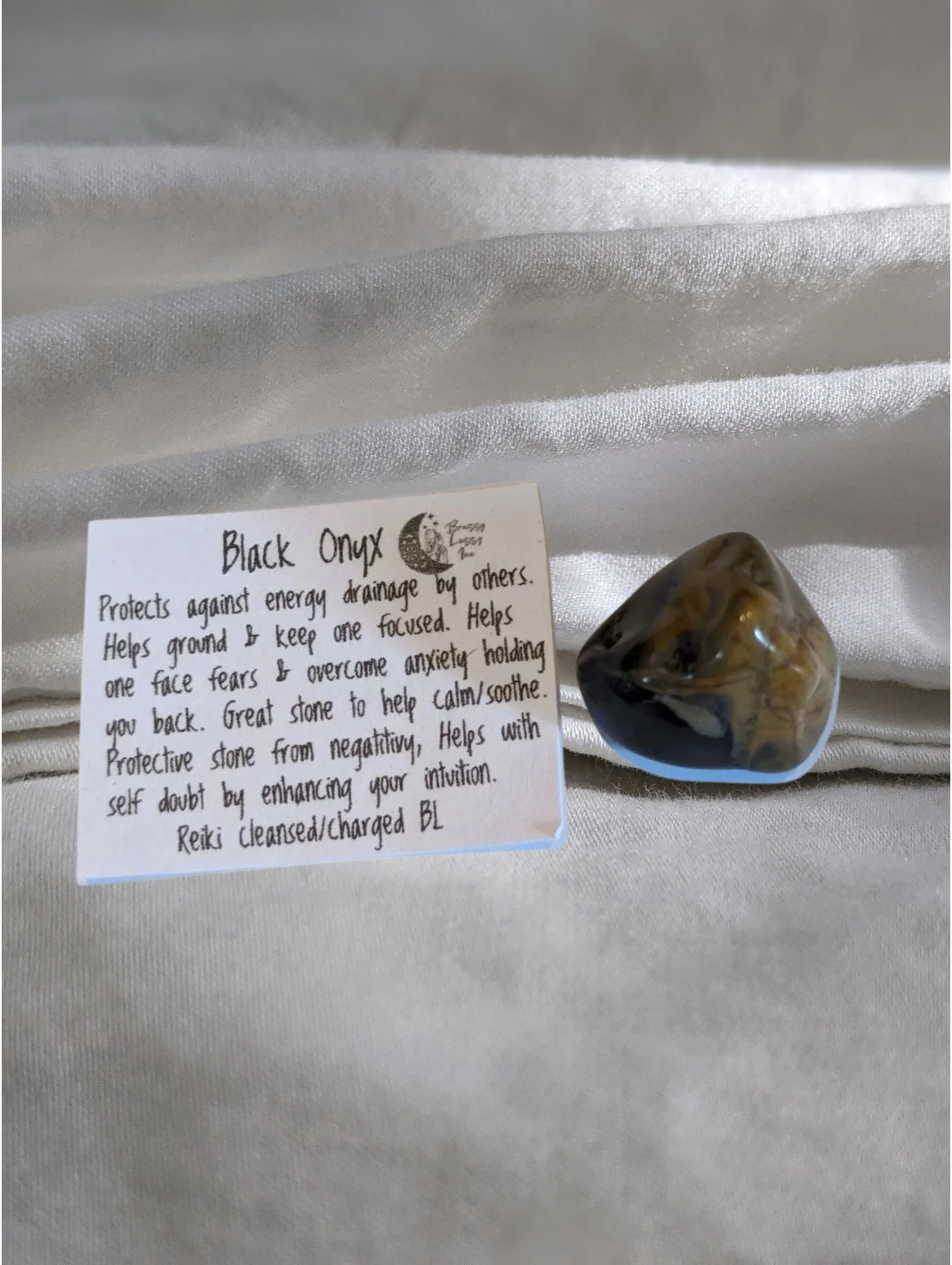 Black Onyx. Protection • Strength • Calm