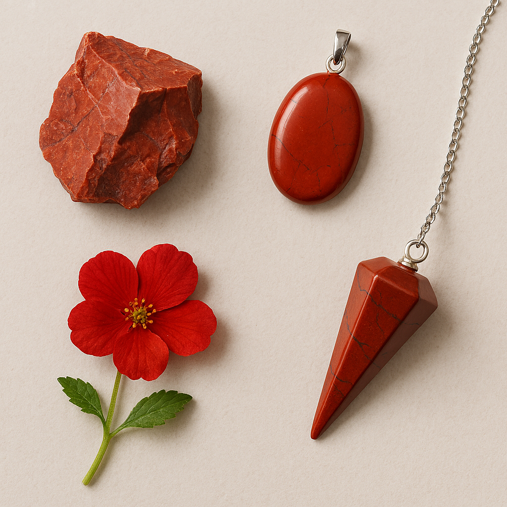 ed Jasper
Grounding • Stability • Strength - Pendants, earrings, bracelets, carvings & crystals