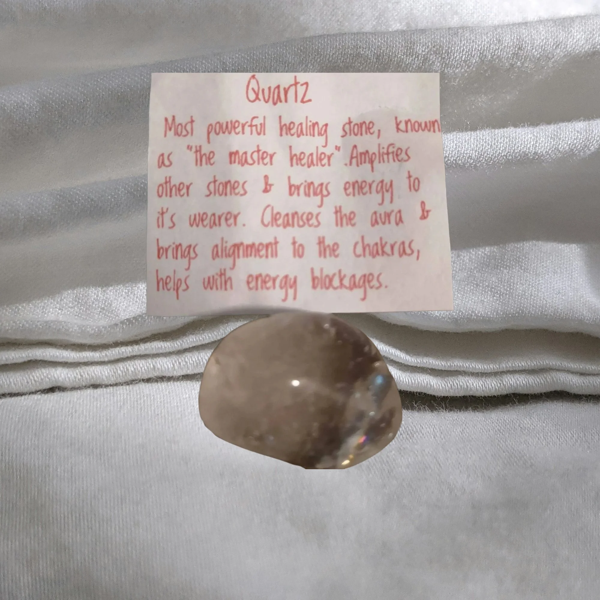 Quartz • Clarity • Energy • Amplify