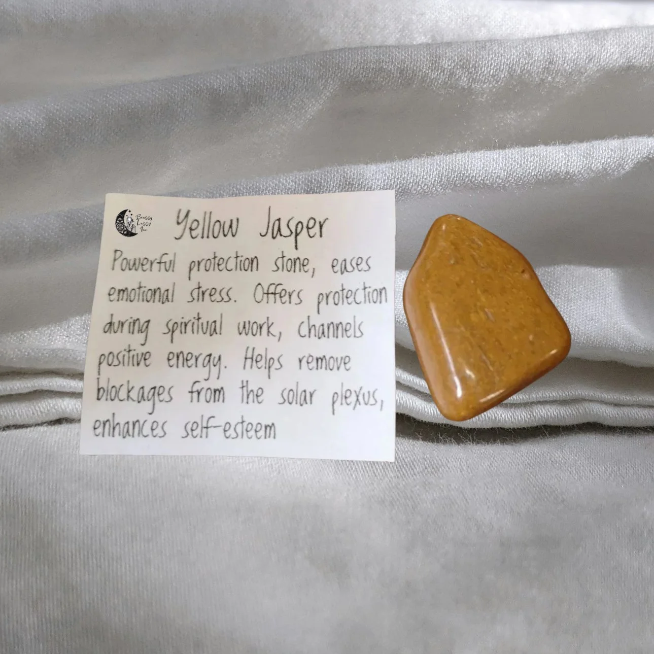 Yellow Jasper• Positivity • Courage • Joy • Vitality