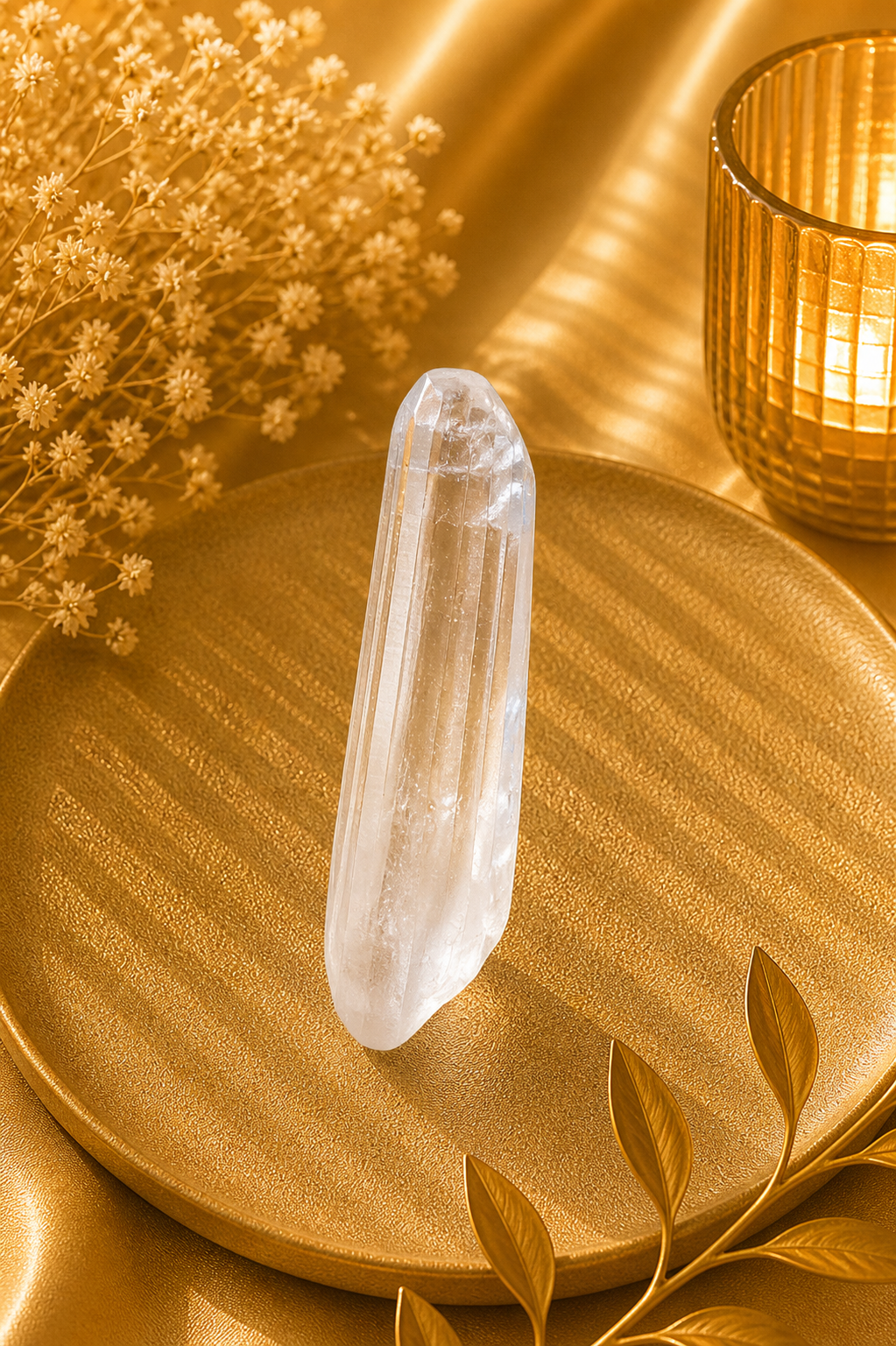 Lemurian Quartz Raw Points (1.5–2") Clarity • Ancient Wisdom • Spiritual Connection