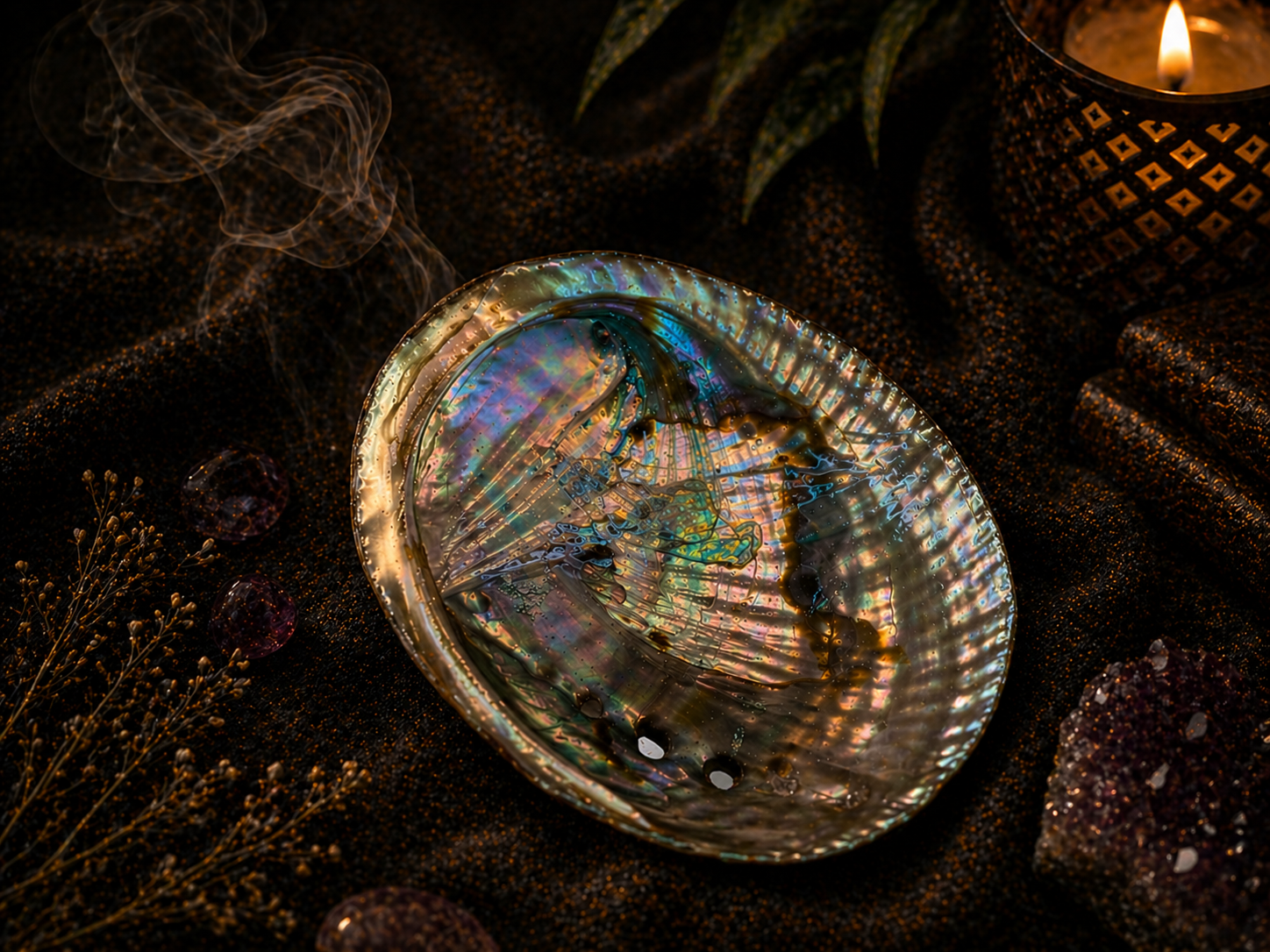 Abalone Shell 4" – Smudging Bowl & Energy Cleansing