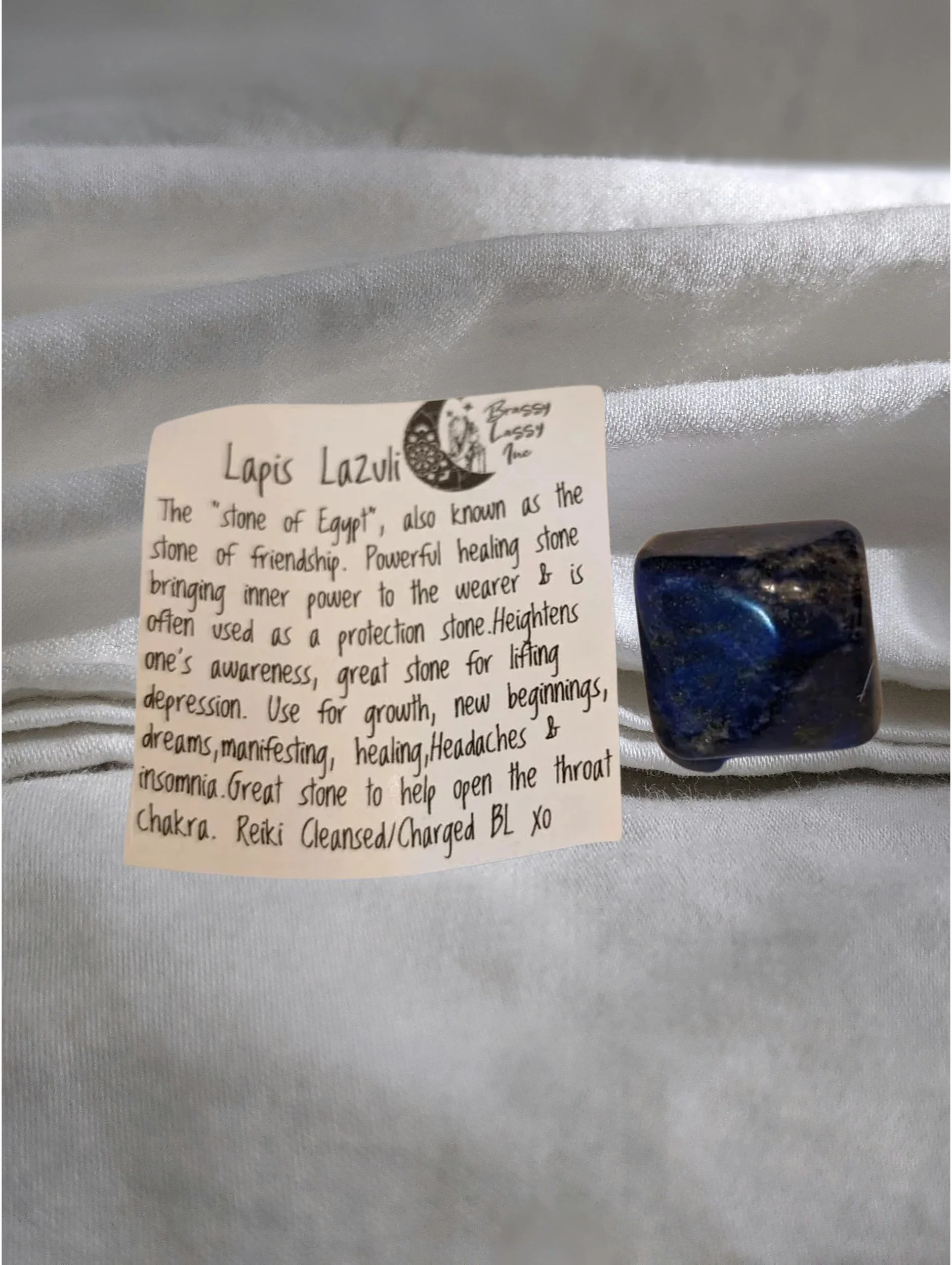 Lapis Lazuli Polished – Stone of Wisdom & Inner Truth