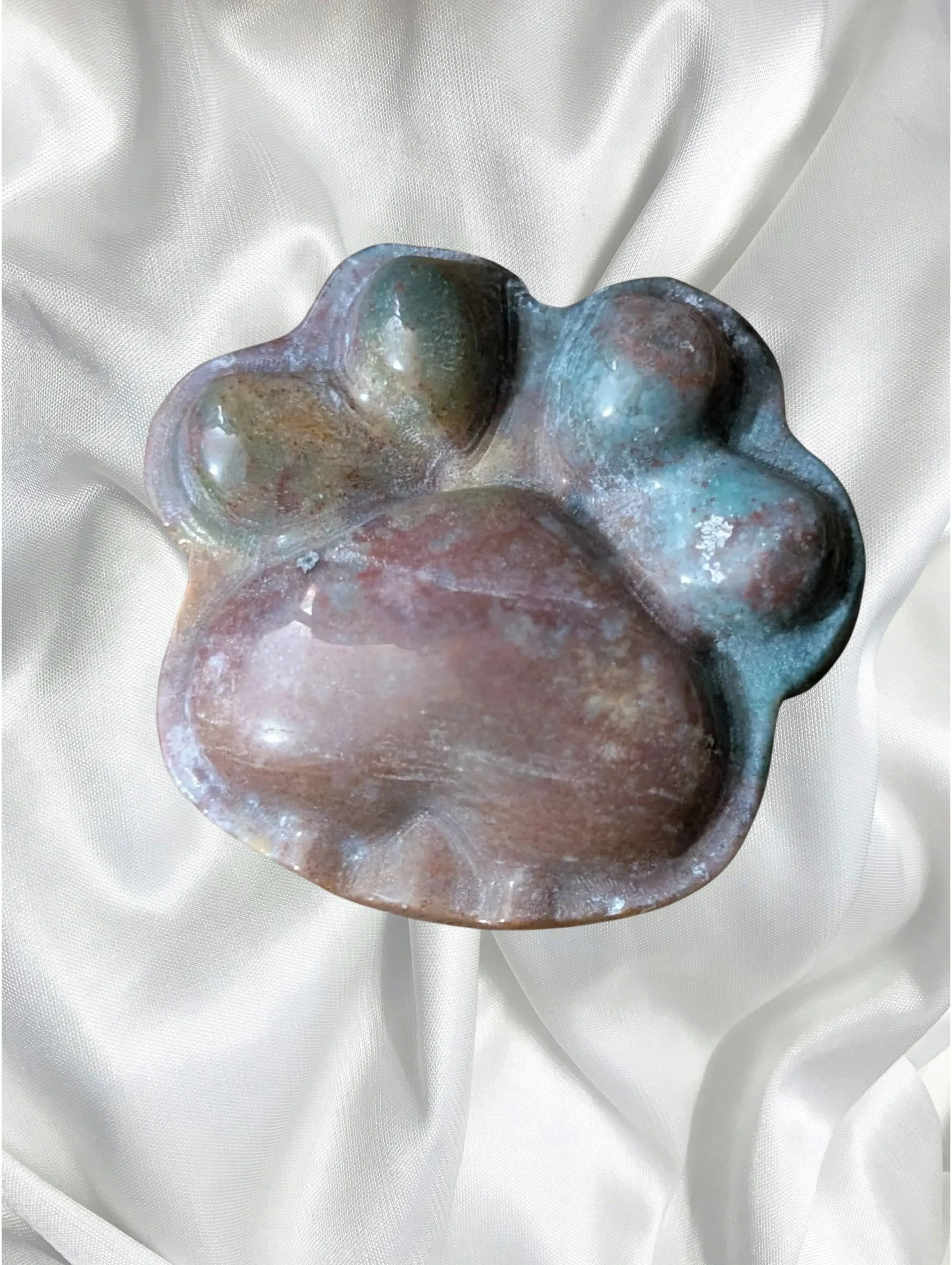 🐾 Ocean Jasper Paw – Comfort • Healing • Loving Remembrance