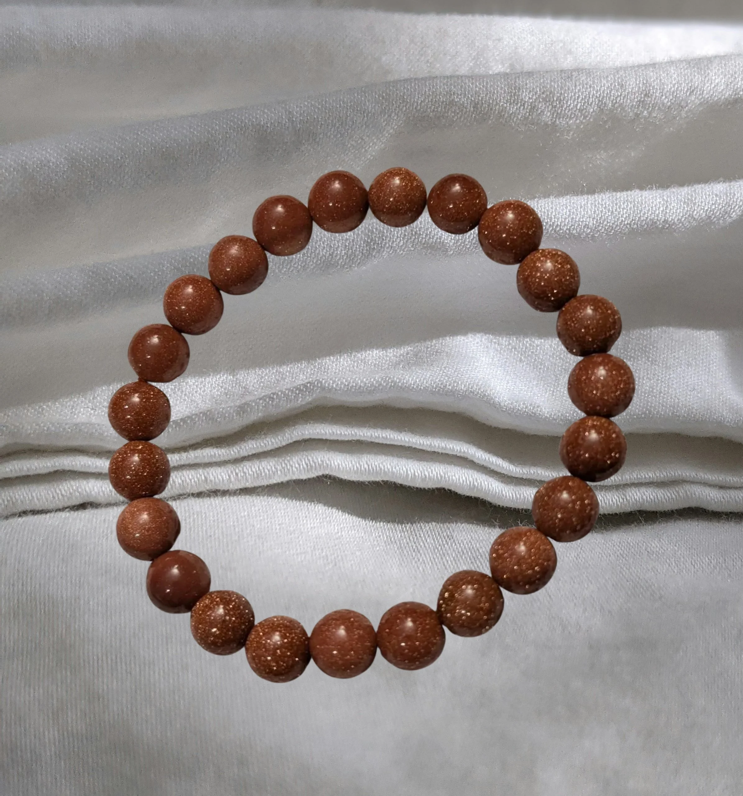 Goldstone Stretch Bracelet – Confidence, Vitality &  Ambition