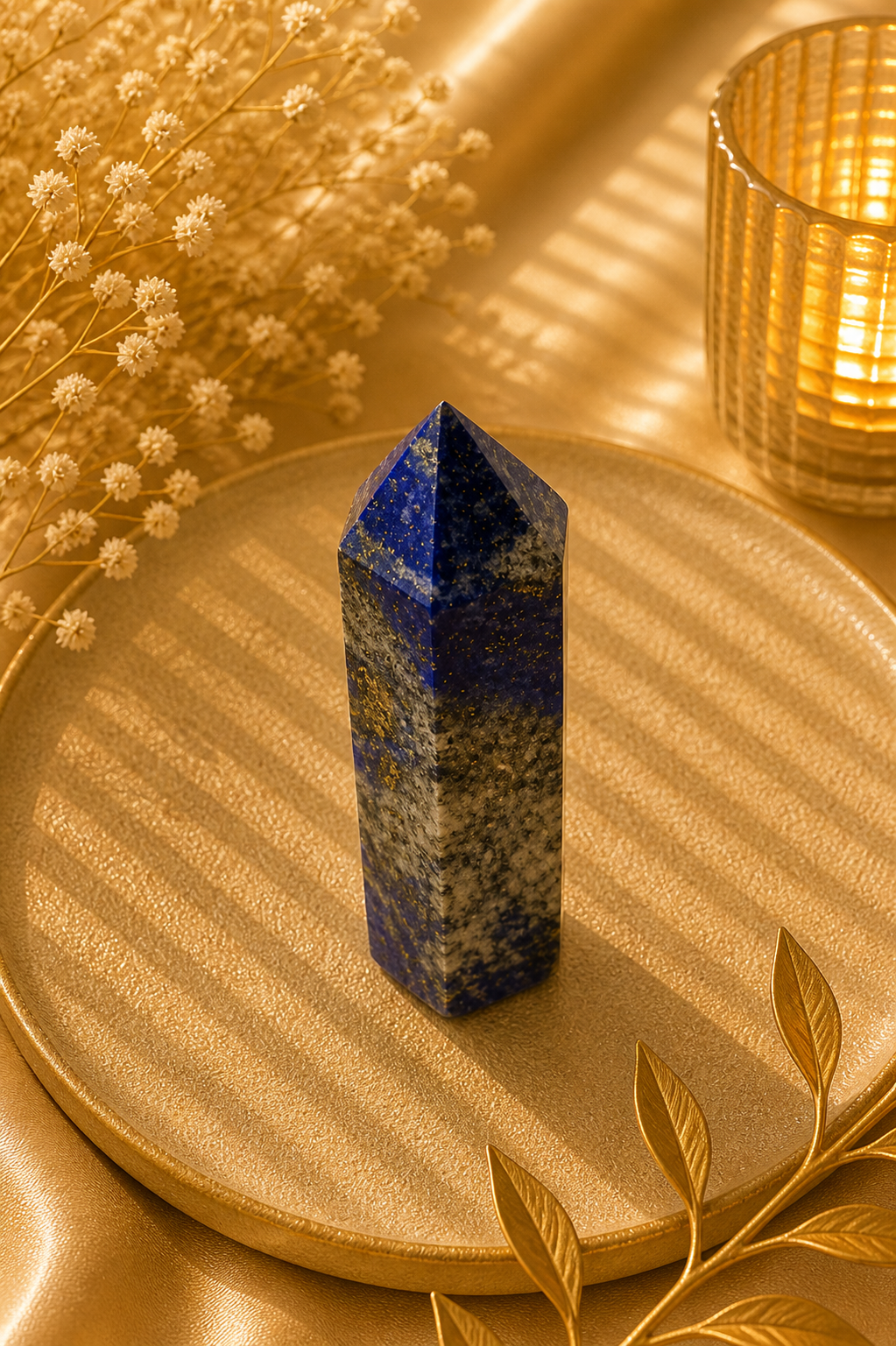 Lapis Lazuli Point 2" x ½" – Wisdom & Intuition
